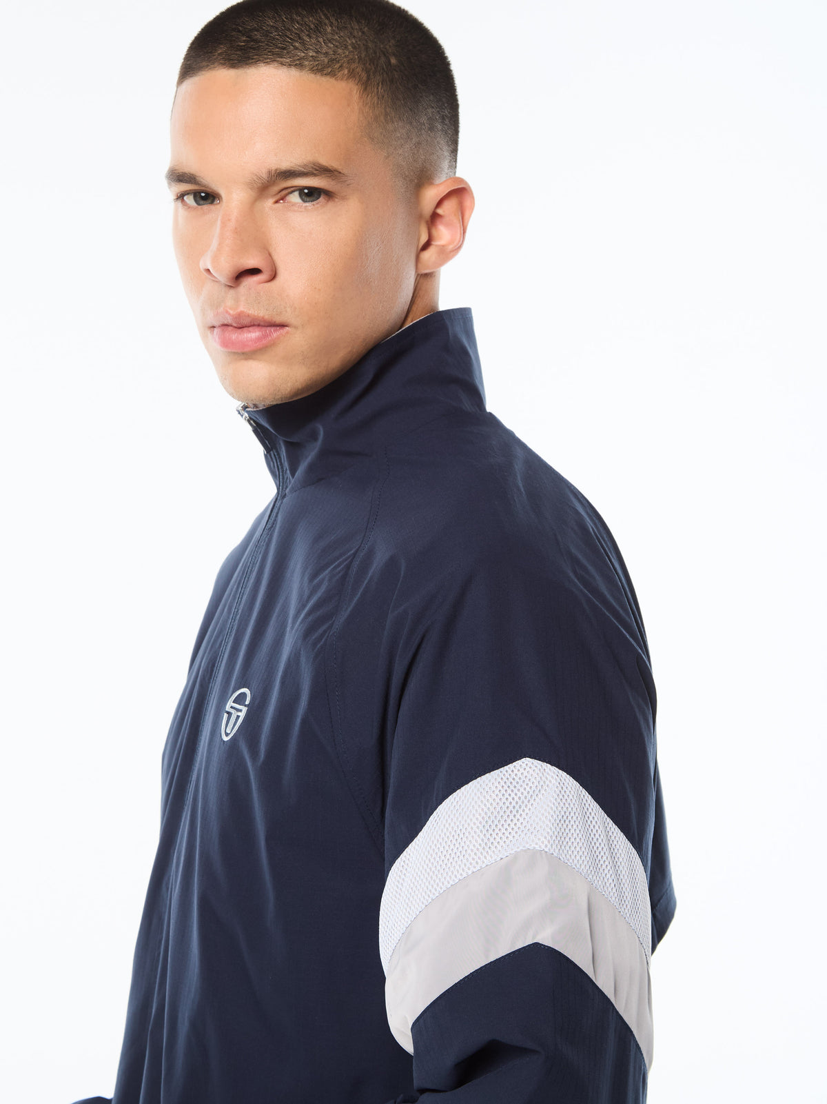 Ventilato Track Jacket in Maritime Blue, view 7