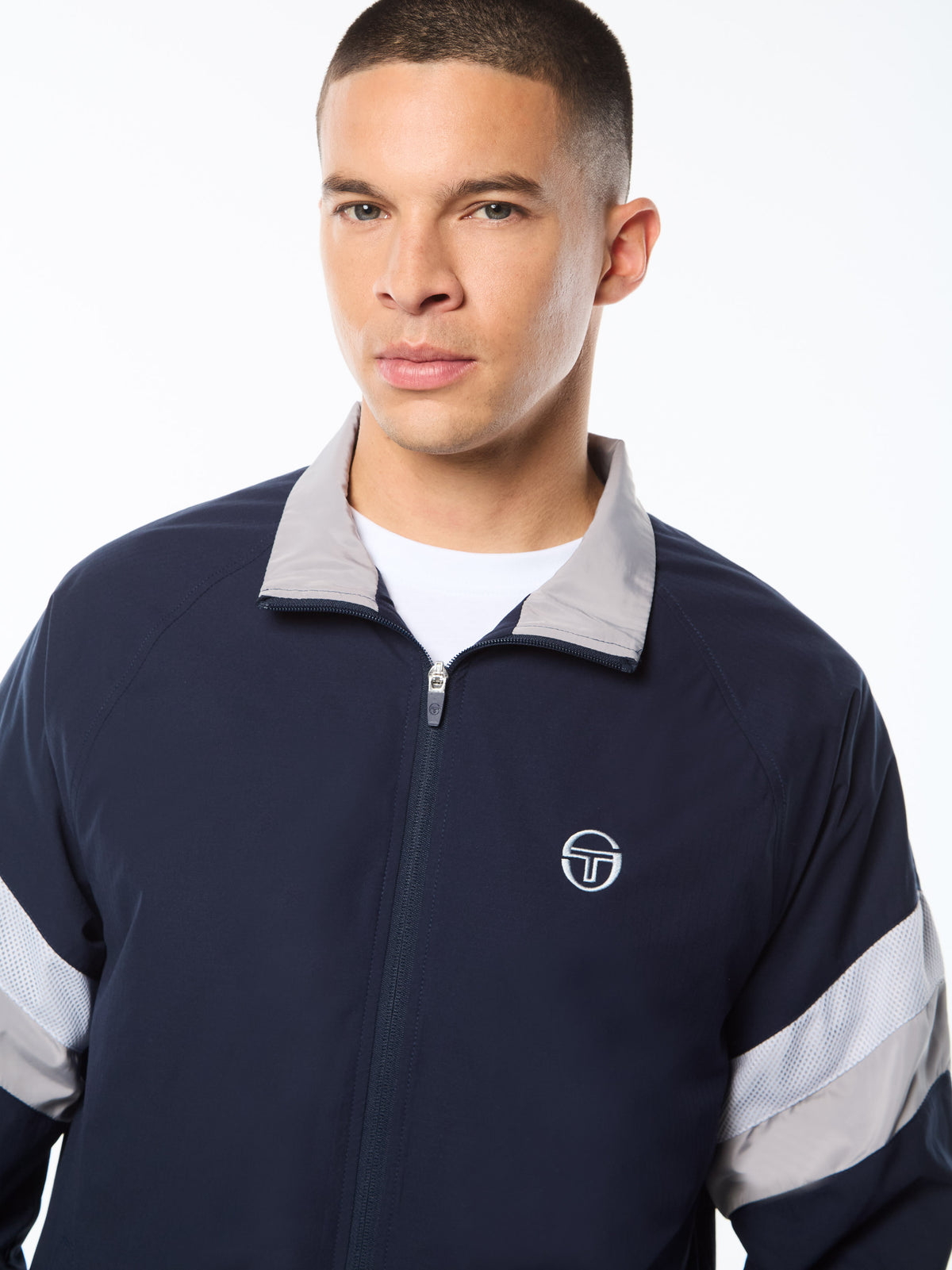 Ventilato Track Jacket in Maritime Blue, view 9