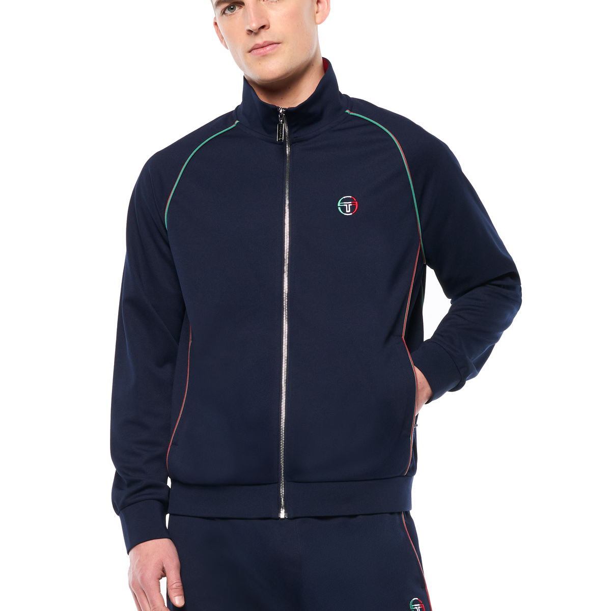 Eredita Track Jacket-Maritime Blue – Sergio Tacchini