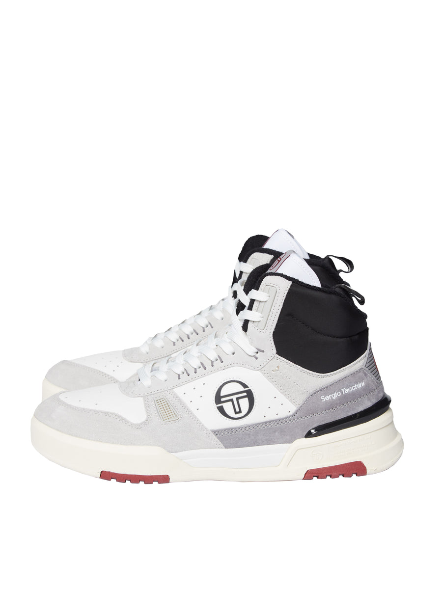 BB Court Hi Sneaker- White/ Tofu/ Quiet Grey