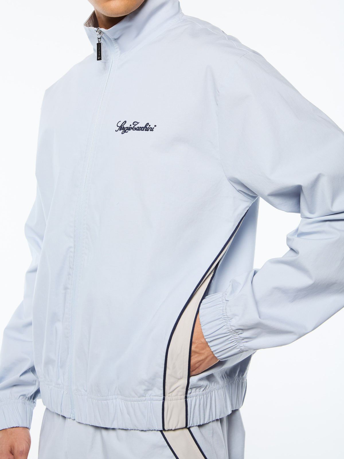 Fiamma Track Jacket in Baby Blue, view 8