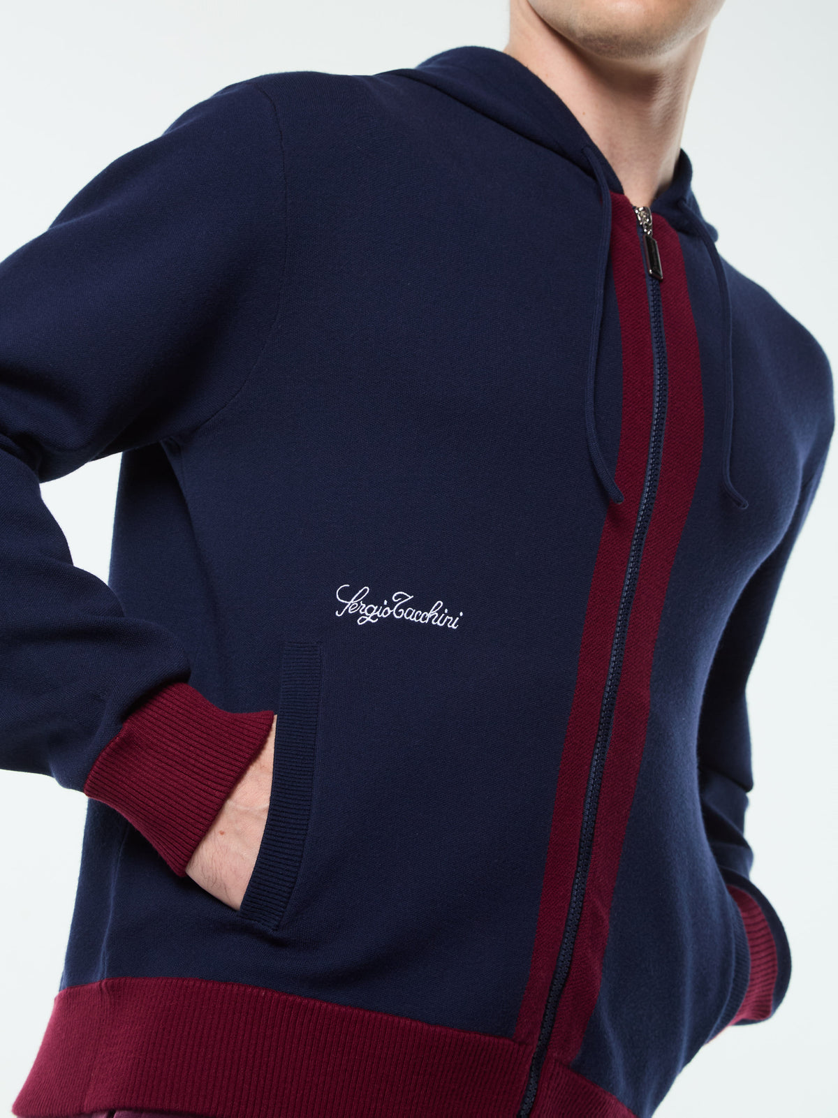 Miglia Hoodie in Maritime Blue, view 8