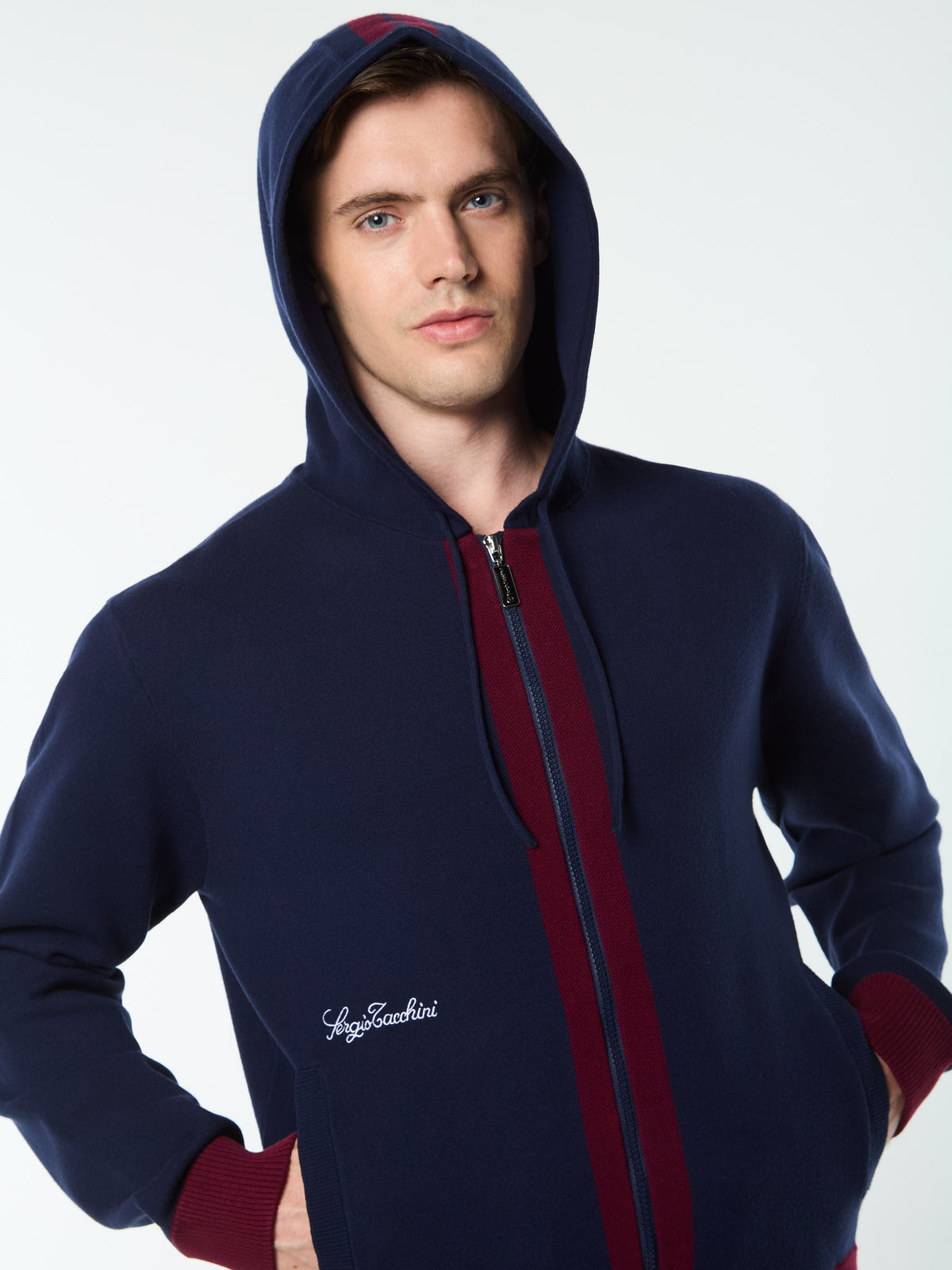 Miglia Hoodie in Maritime Blue, view 9