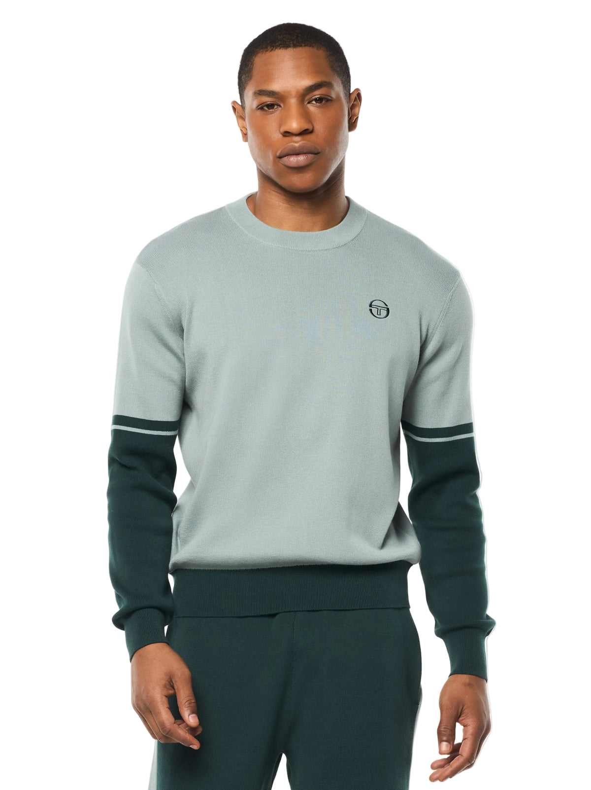 Giovane Crewneck in Slate Gray