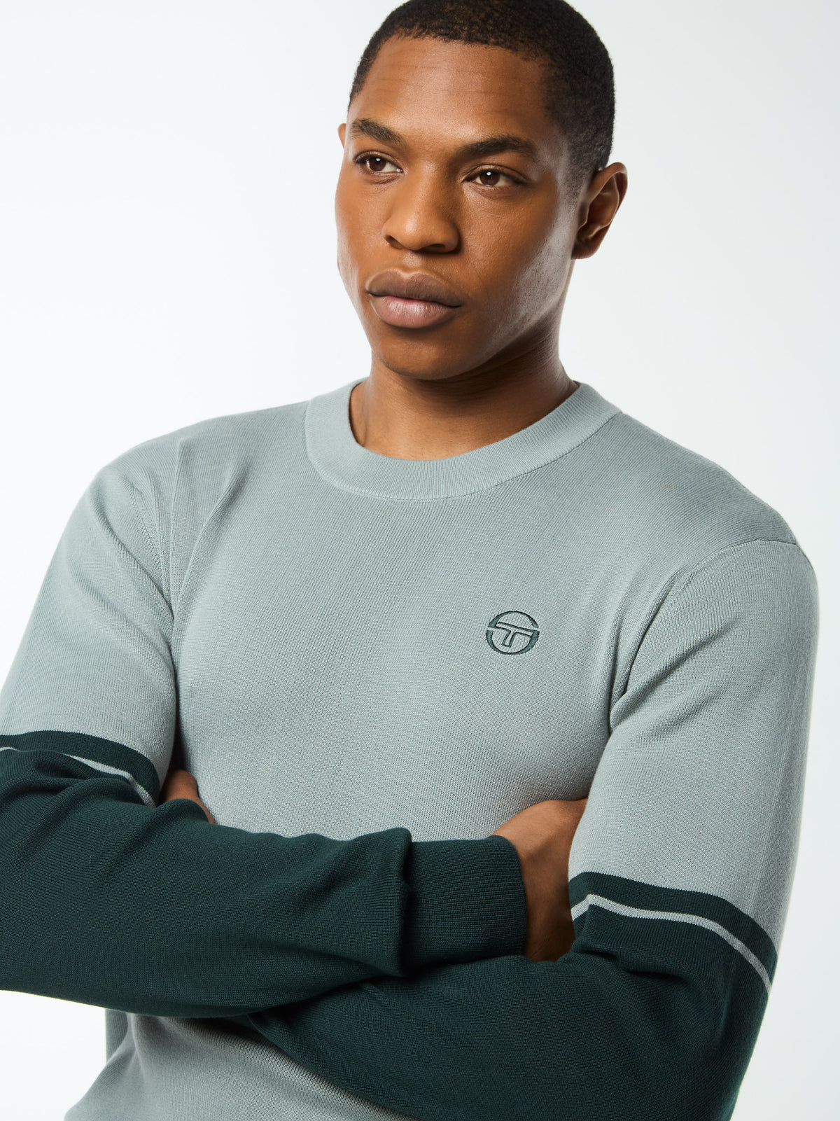 Giovane Crewneck in Slate Gray, view 7