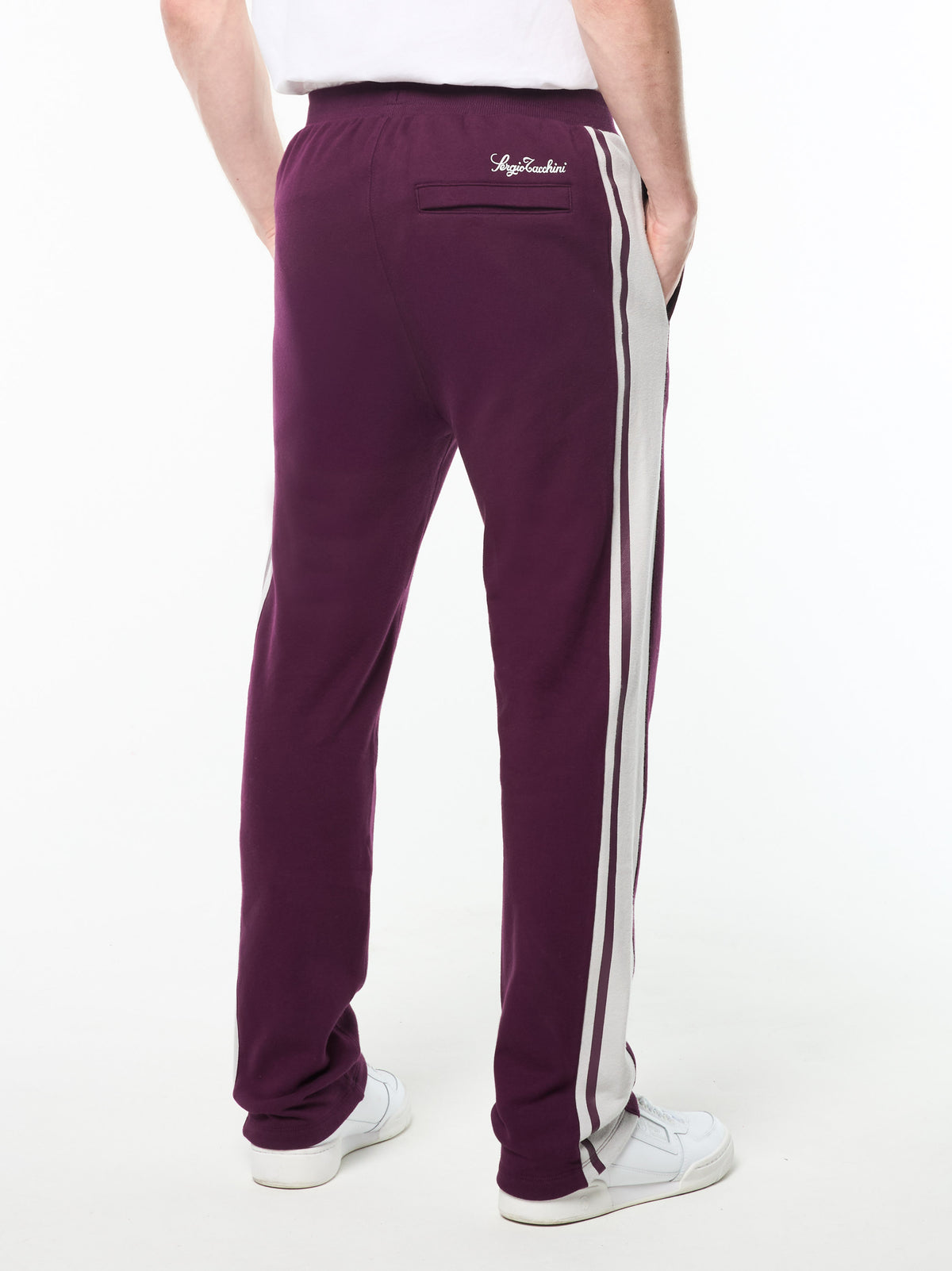 Cursivo Track Pant in Potent Purple, view 4