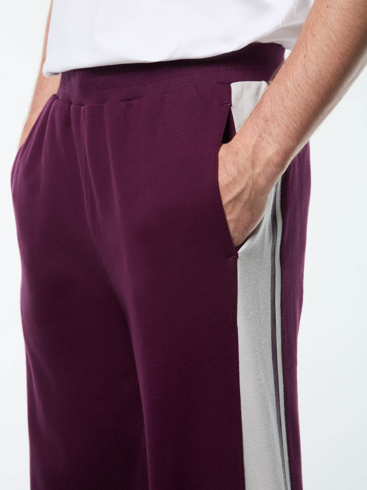 Cursivo Track Pant in Potent Purple, view 7