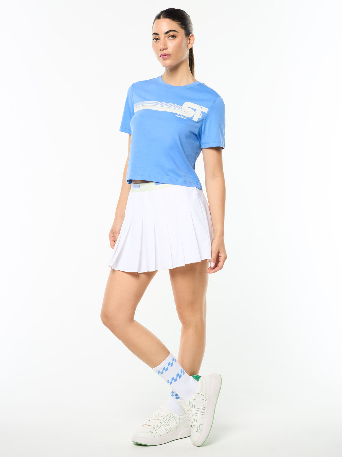 Women's Corsa T-Shirt in Ultramarine, view 4