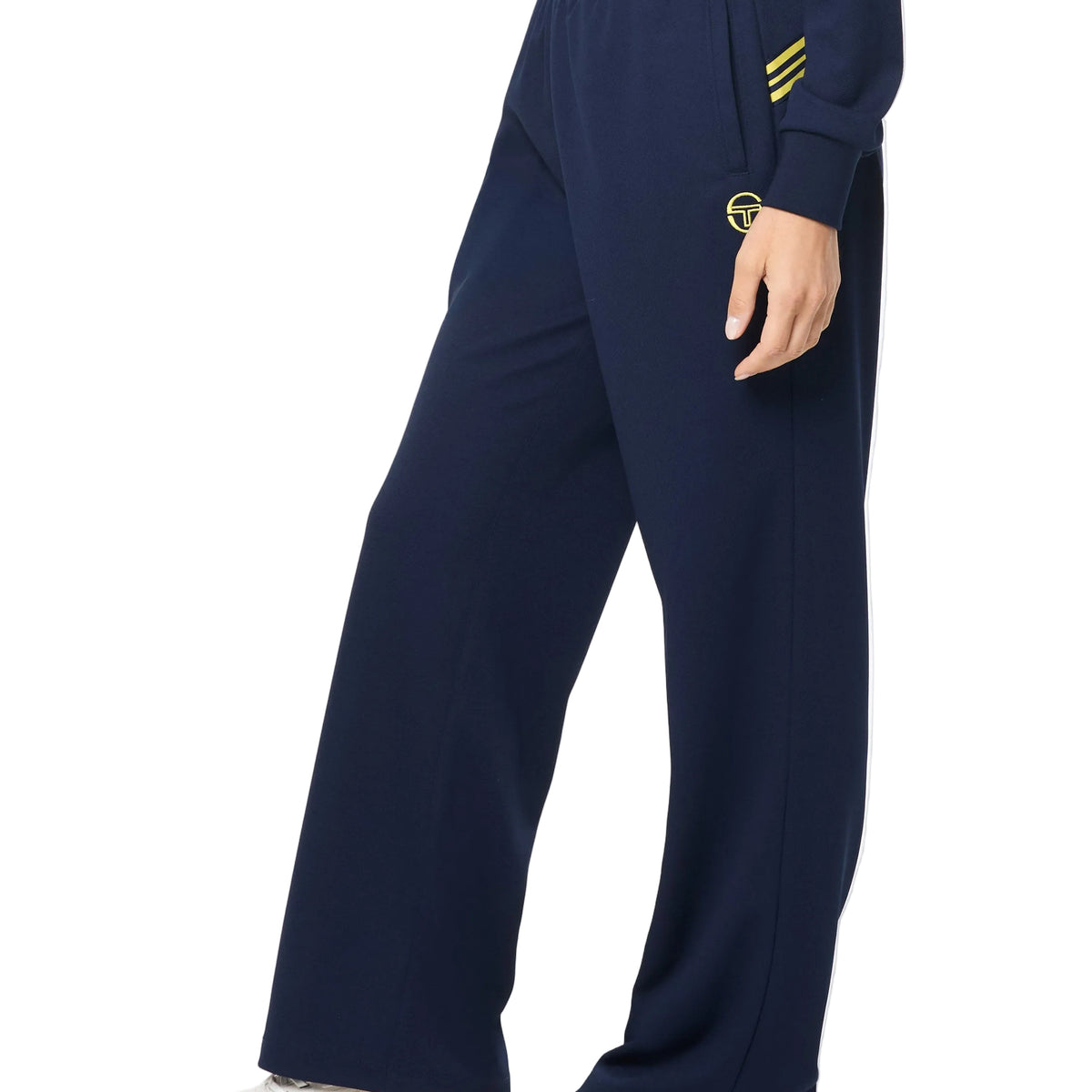 Bas De Jogging (tracky) Bleu Marine Taille 32 - Polyester, Coupe Ajustée - Neuf Avec étiquettes