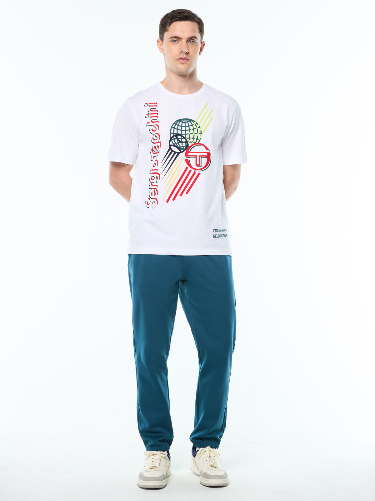 Giocare T-Shirt in Brilliant White, view 6
