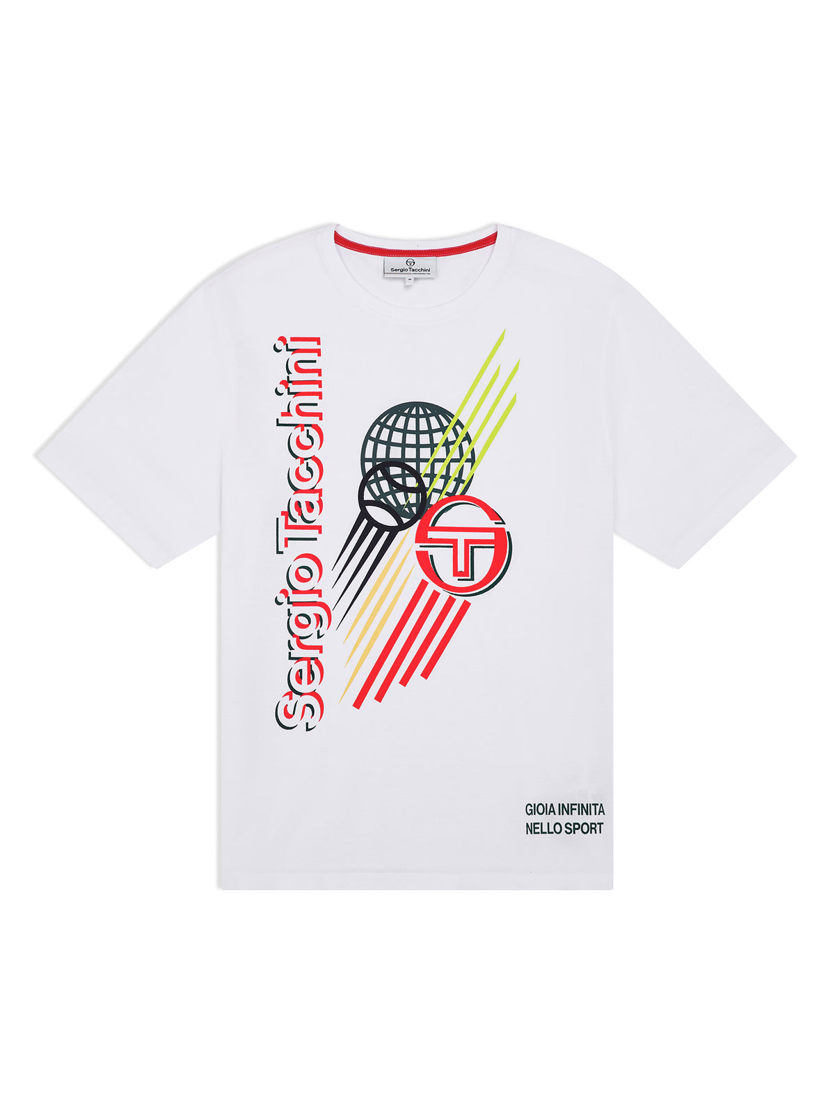 Giocare T-Shirt in Brilliant White, view 2