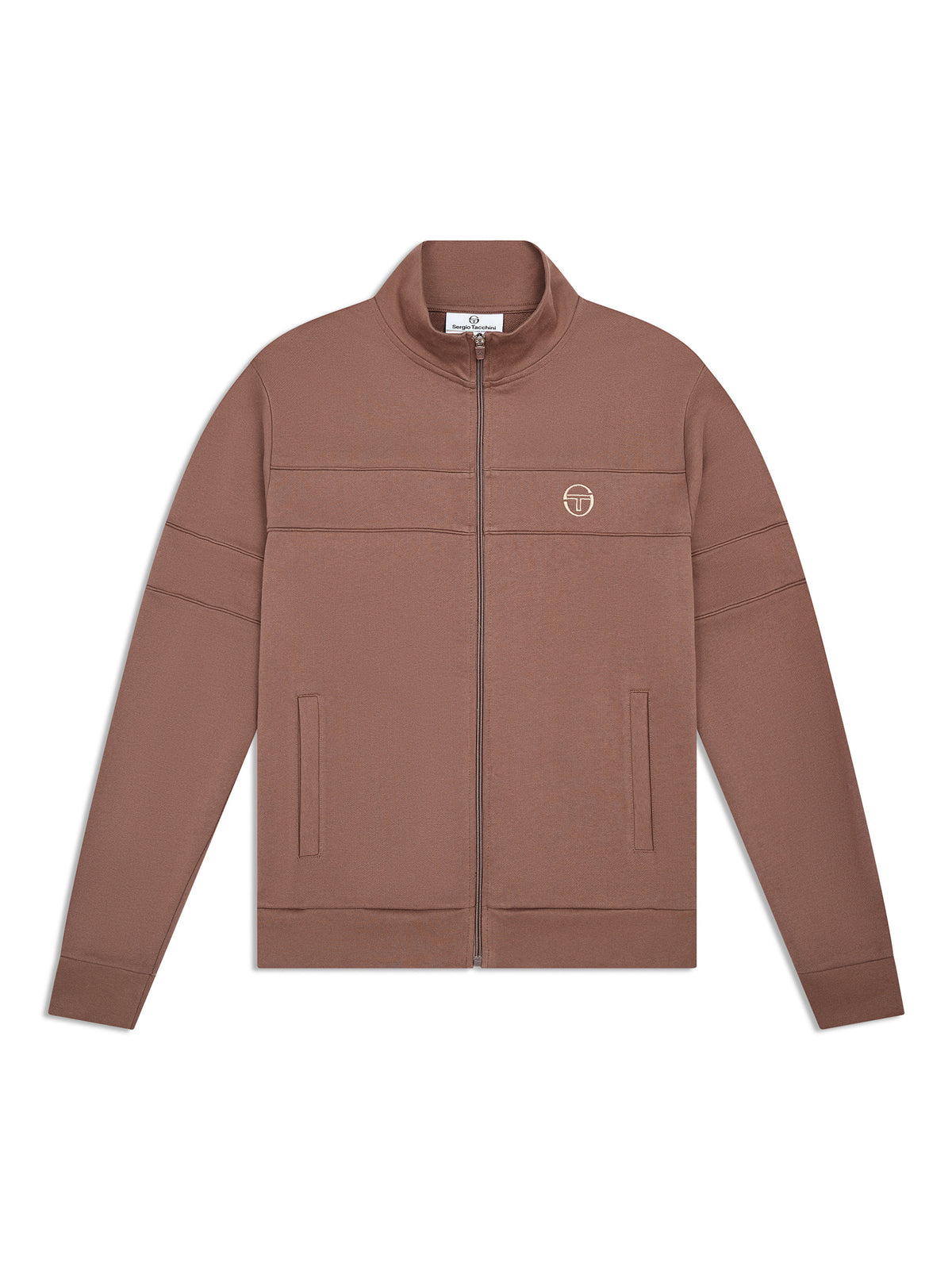 Lineo Track Jacket in Chocolate Chip, view 2