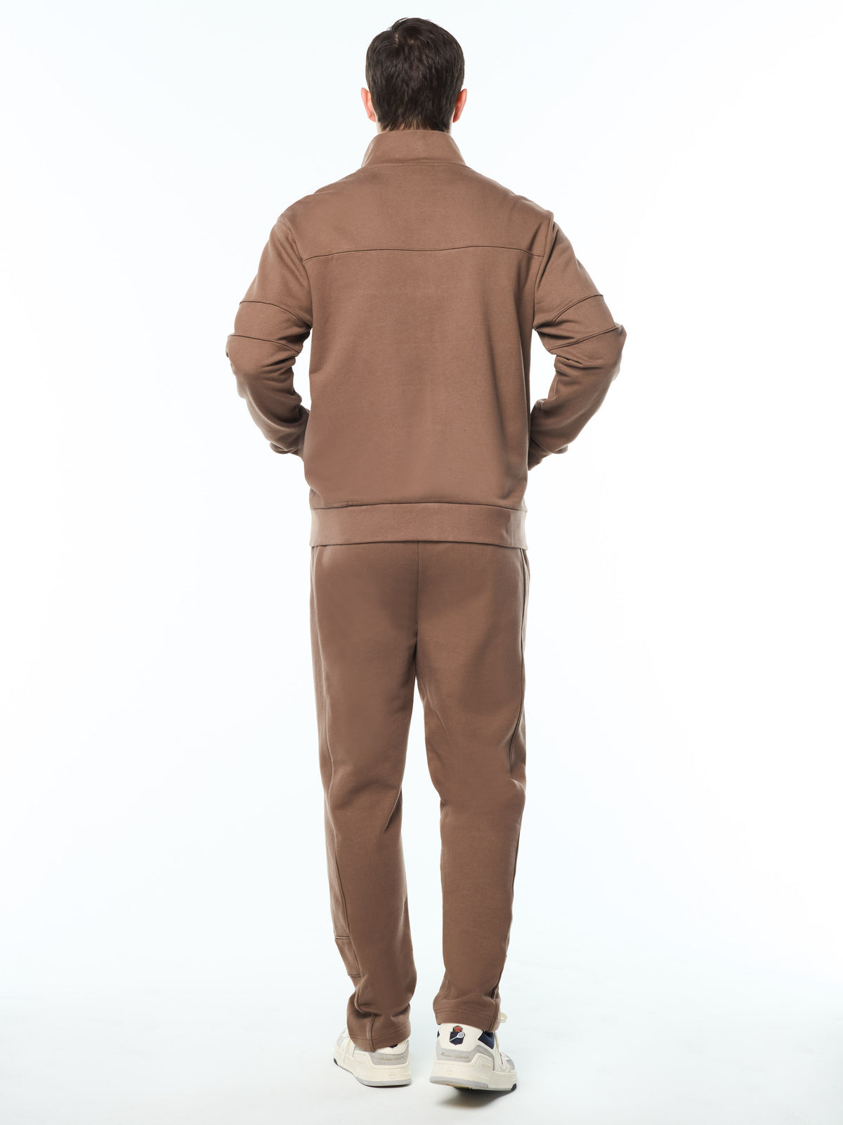 Lineo Track Jacket in Chocolate Chip, view 5