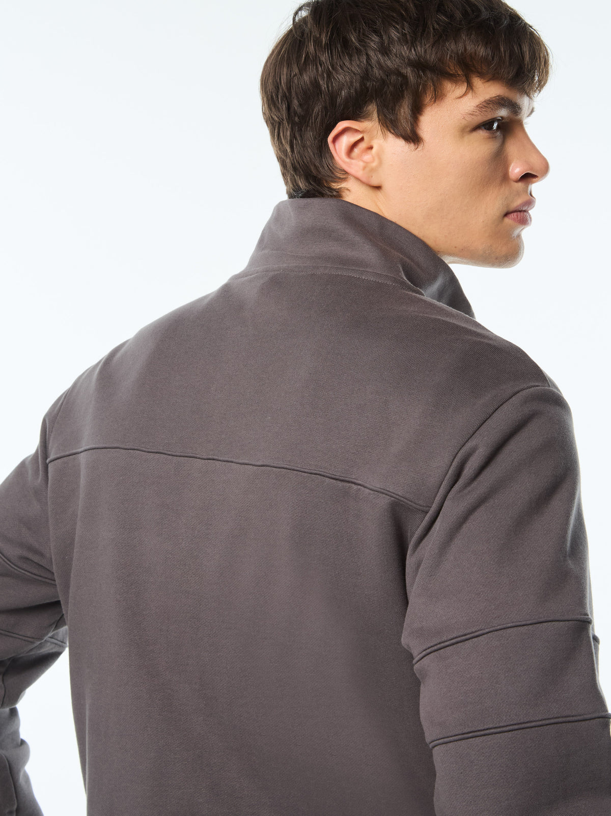 Lineo Track Jacket in Asphalt, view 6
