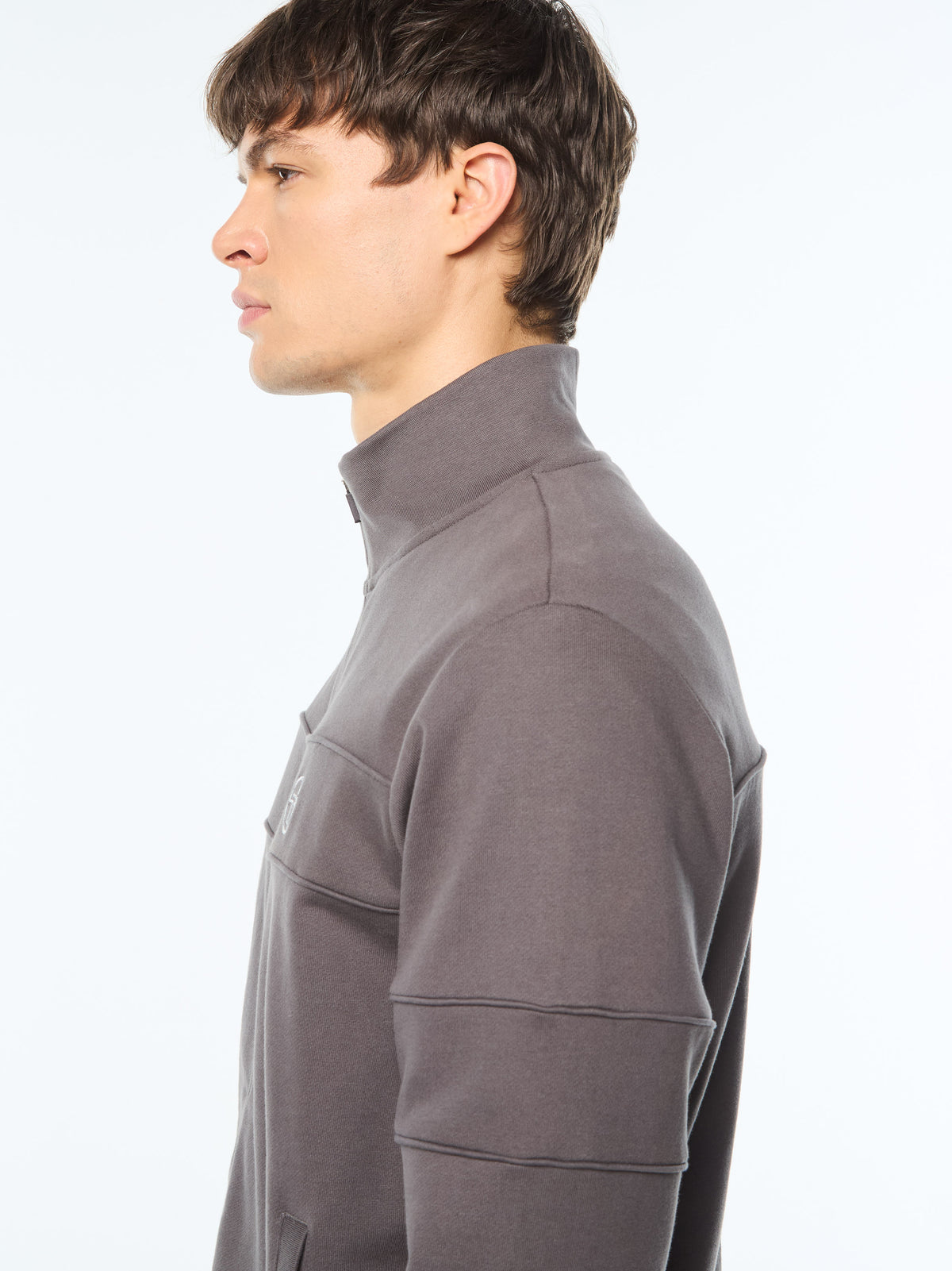 Lineo Track Jacket in Asphalt, view 9