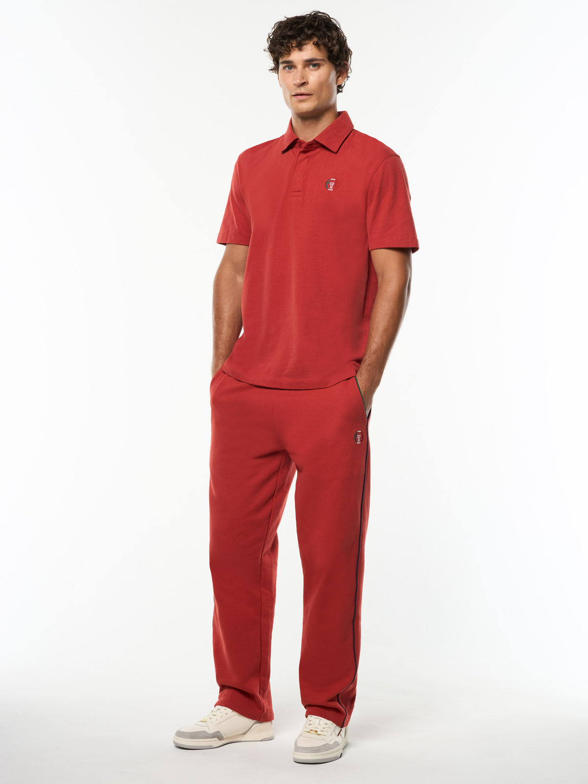 Tricolore Polo in Bossa Nova, view 3