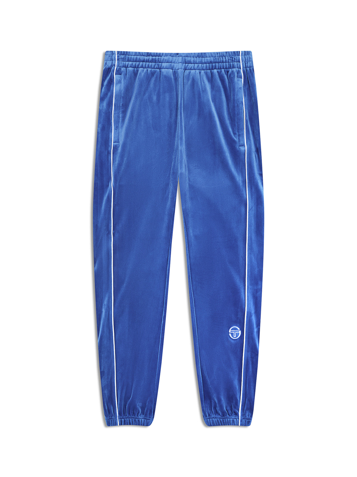 Lioni Veour Track Pant in Galaxy Blue, view 2