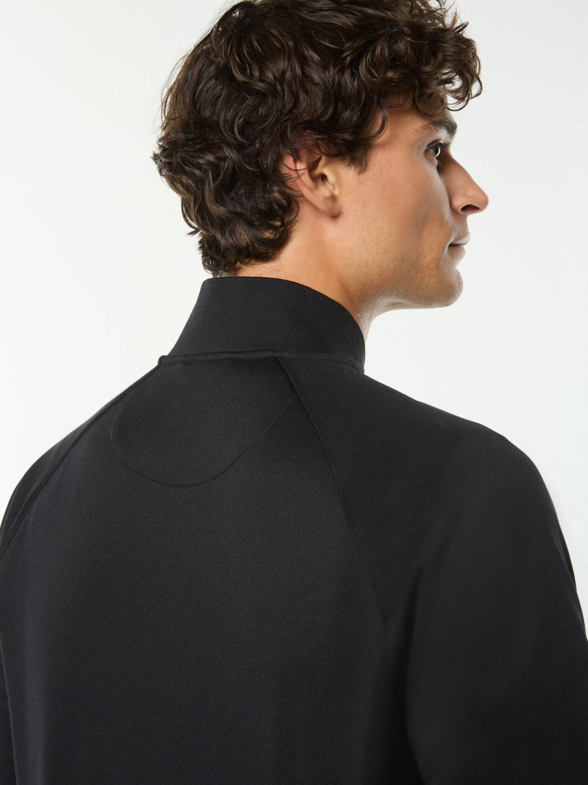 Raffinato Track Jacket in Black Beauty, view 6