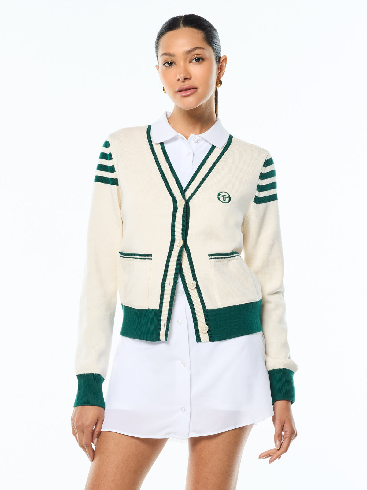 Prepente Cardigan in Gardenia