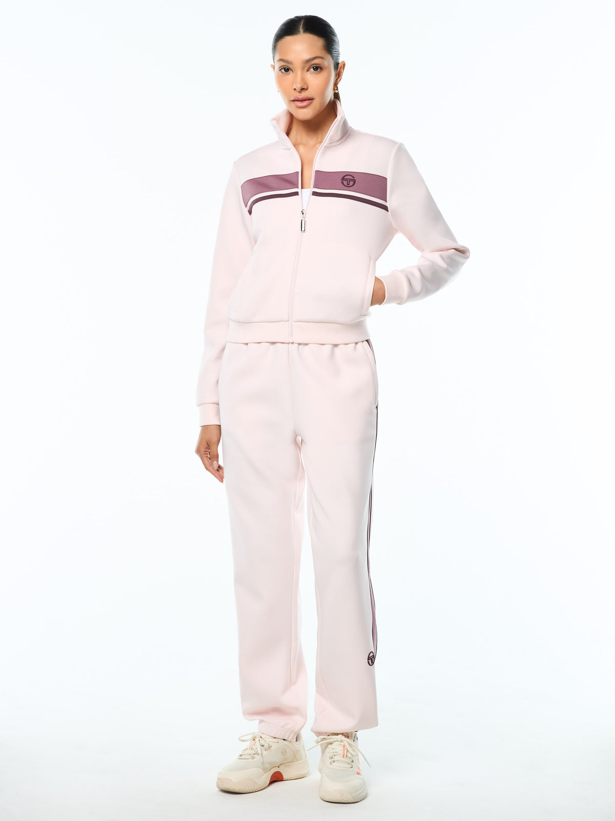 Women's Damarindo Track Jacket in Carinaria, view 3