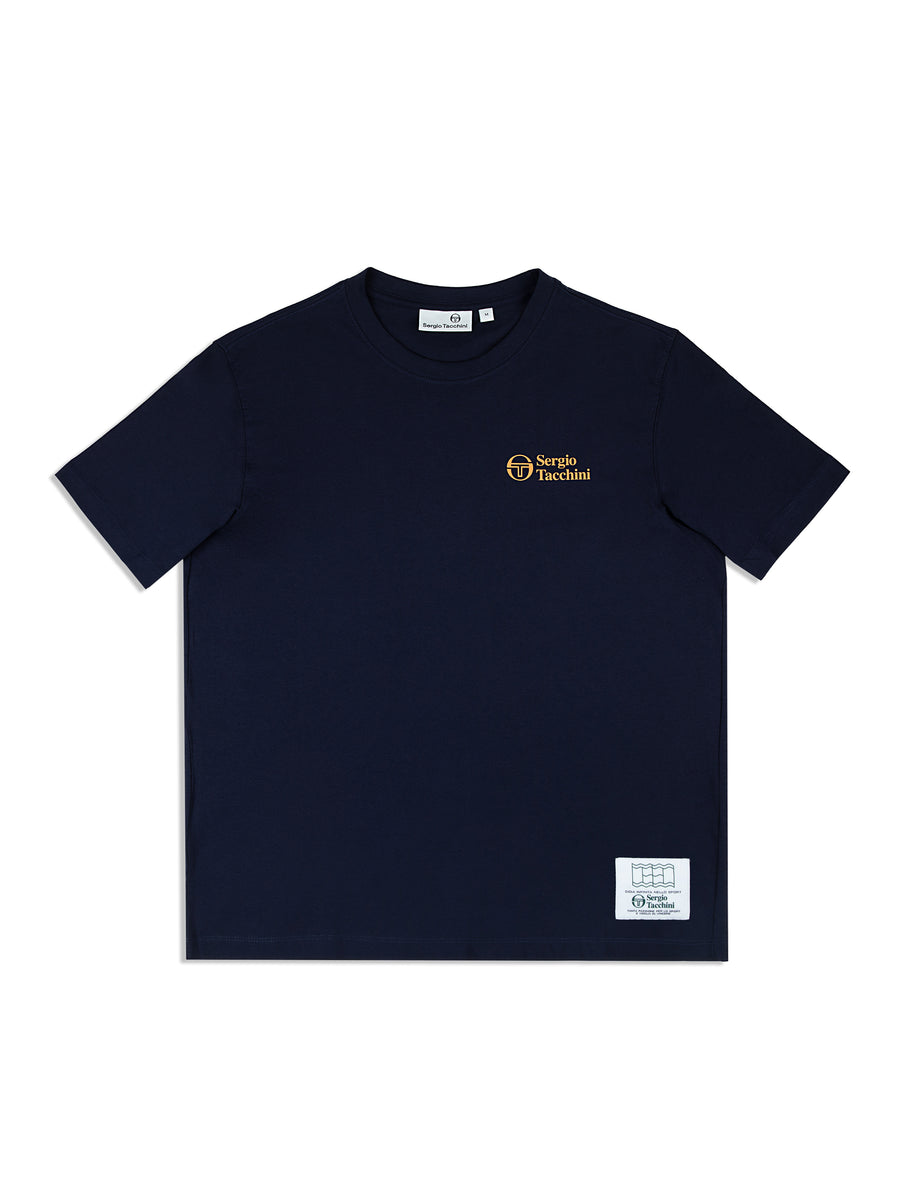 Onda T-Shirt- Maritime Blue