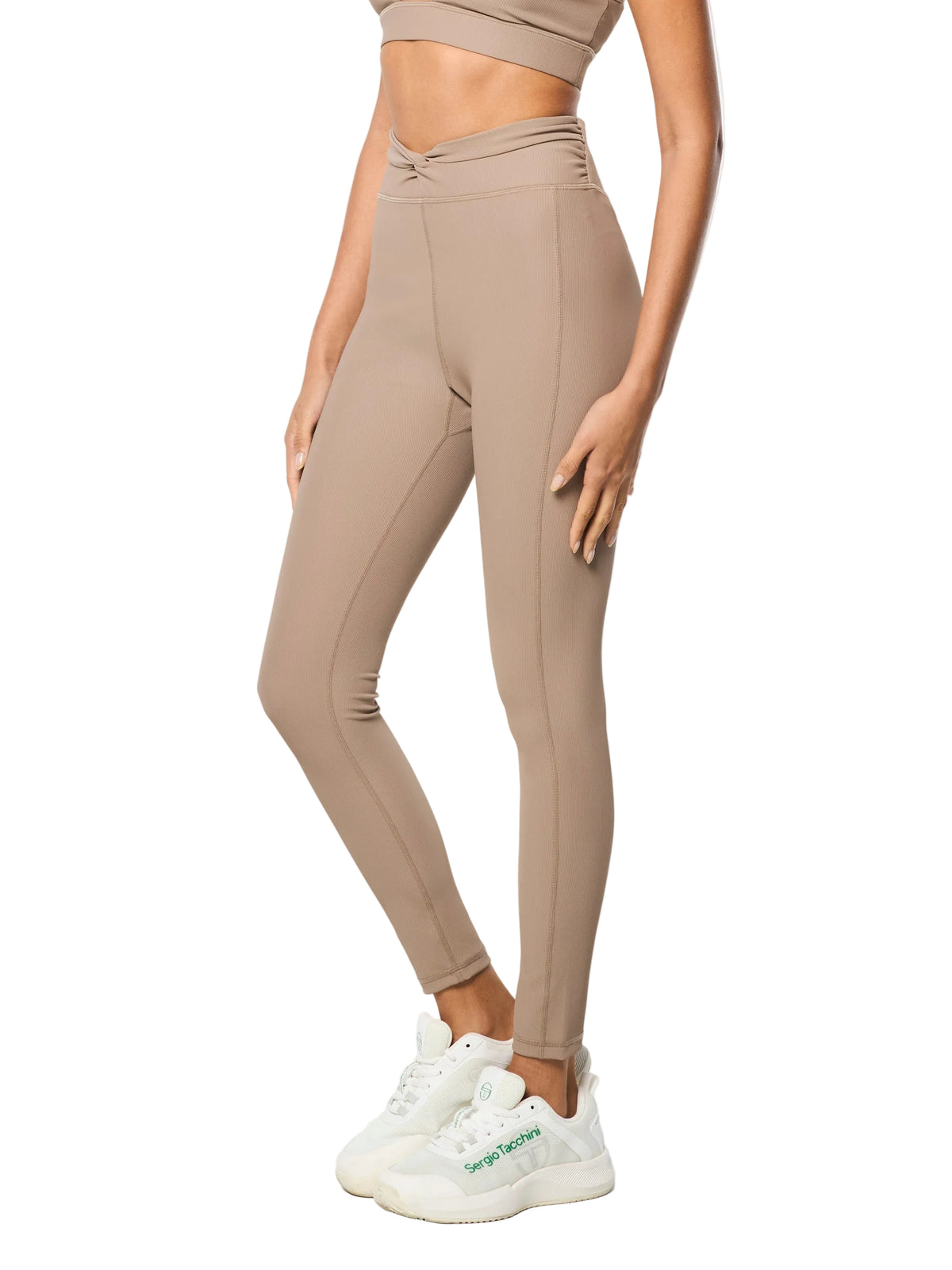 Giulia Leggings in Taupe Grey