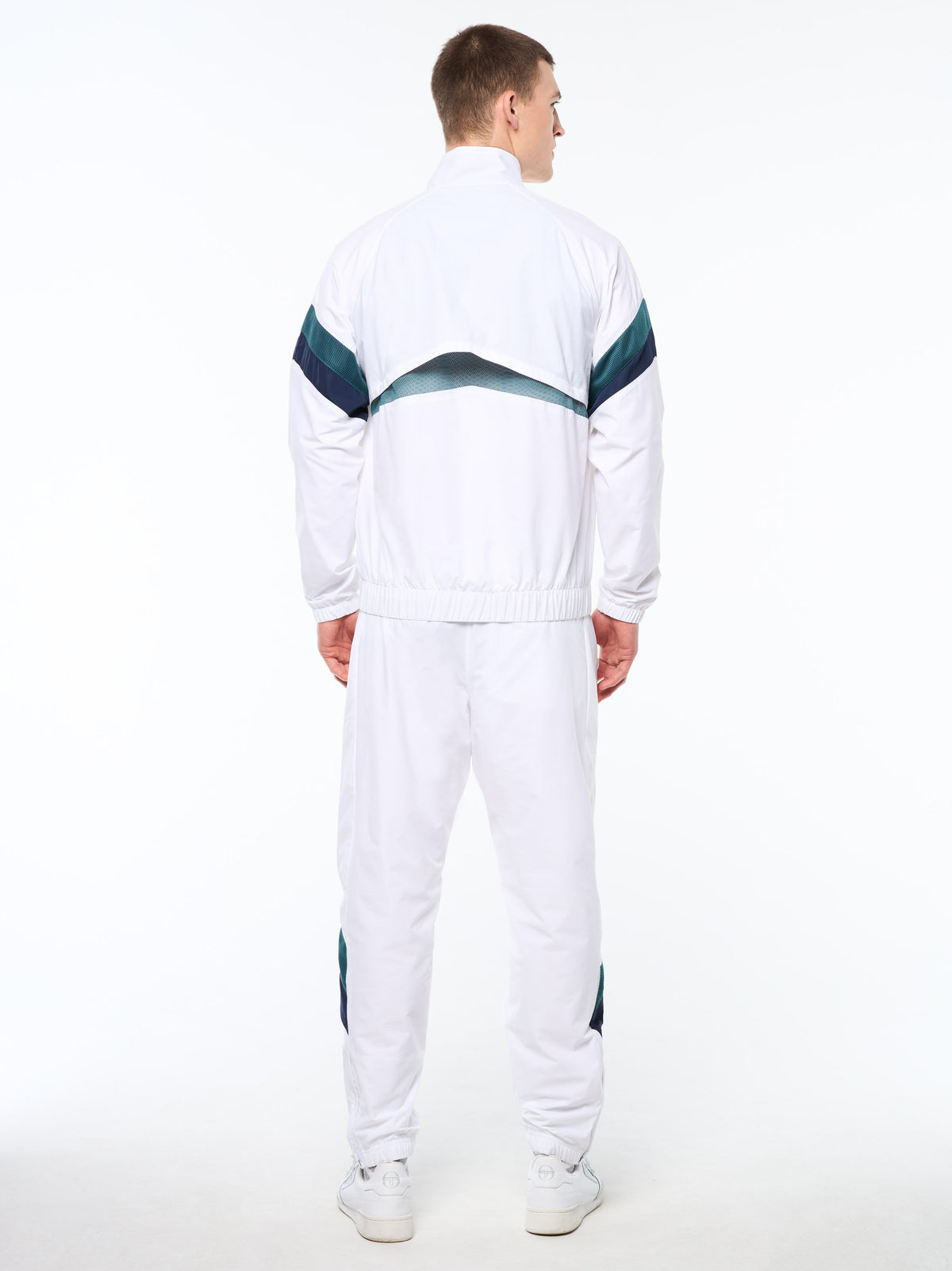 Ventilato Track Jacket in Brilliant White, view 5