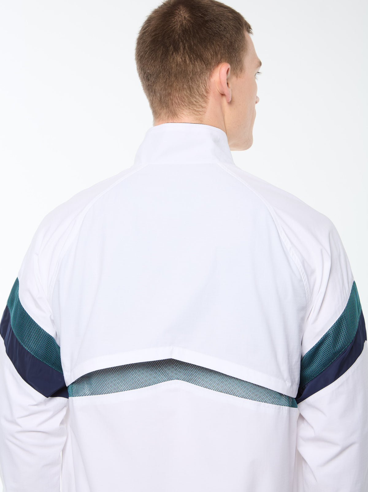 Ventilato Track Jacket in Brilliant White, view 6