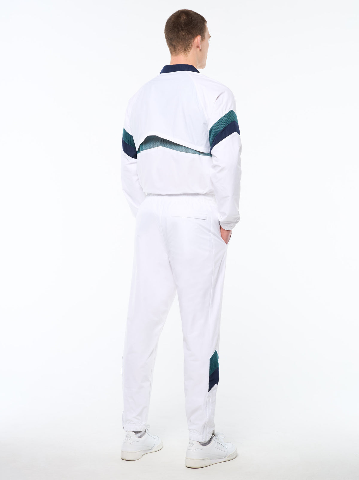 Ventilato Track Pant in Brilliant White, view 5