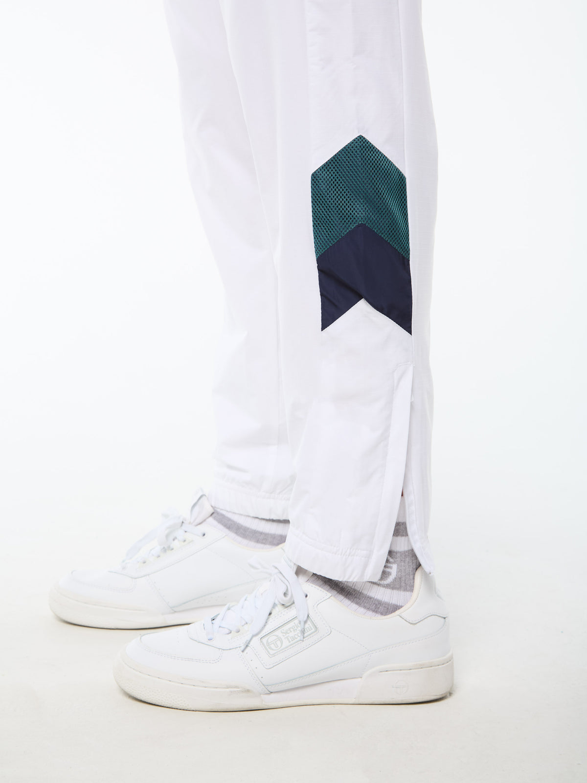 Ventilato Track Pant in Brilliant White, view 8