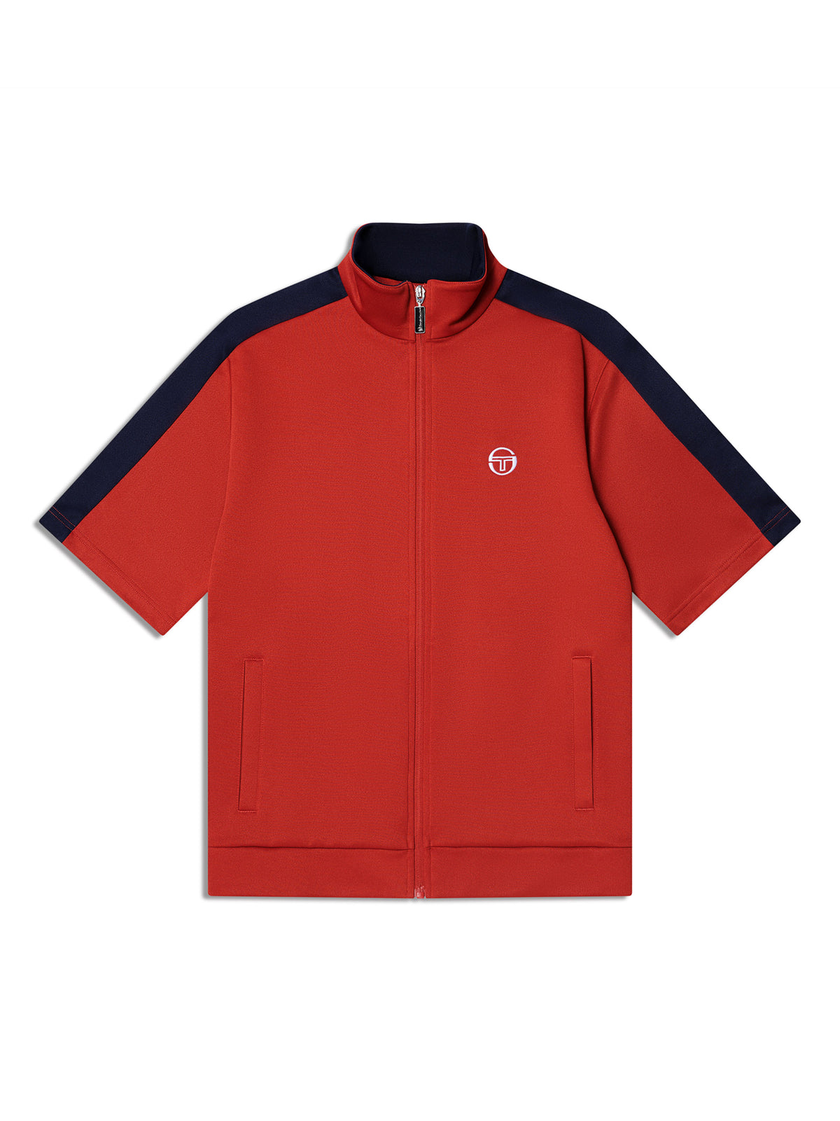 Viscotti Short Sleeve Track Jacket in Bossa Nova, view 2