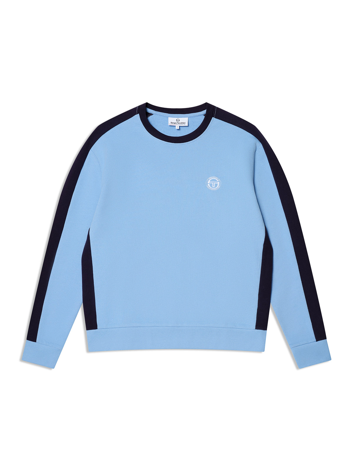 Volo Crewneck in Della Robbia Blue, view 2