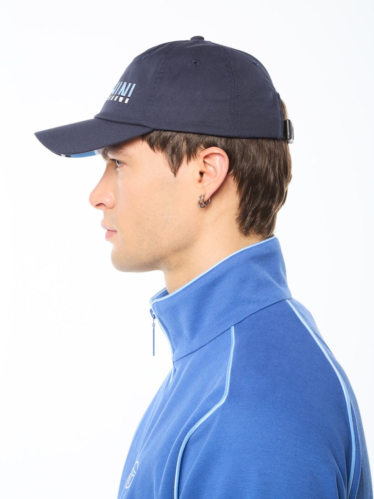 Strisce Hat in Maritime Blue, view 5