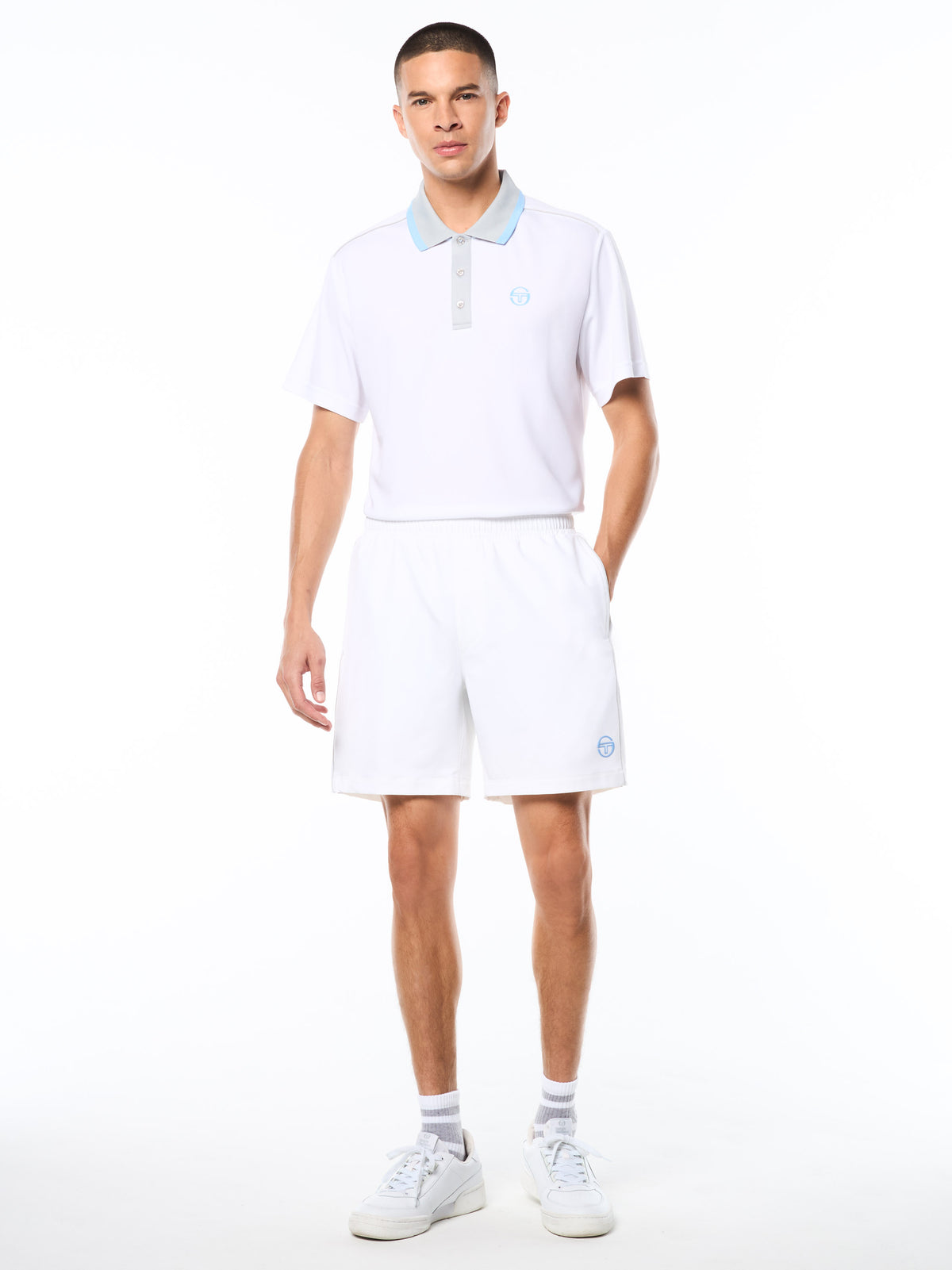 Racchetto Short in Brilliant White, view 3