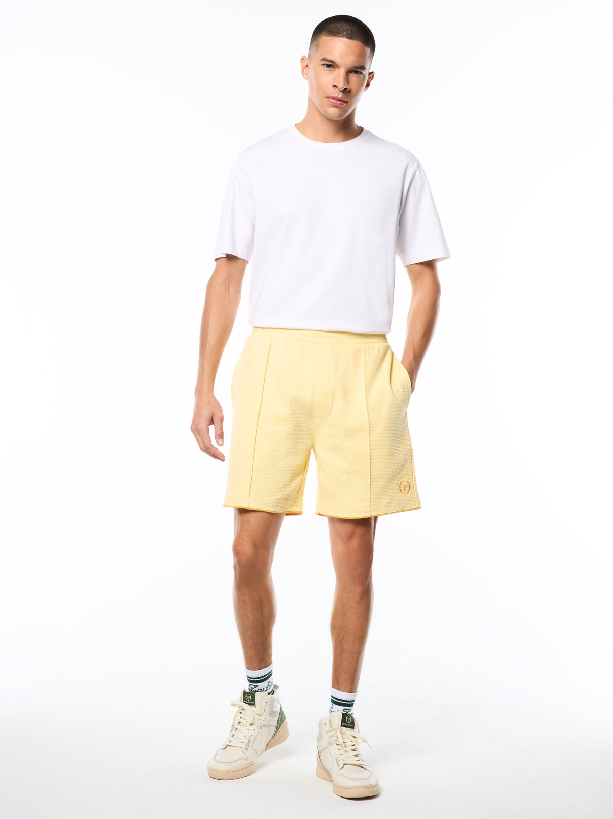 Rilssasto Cabana Short in Lemon Meringue, view 3
