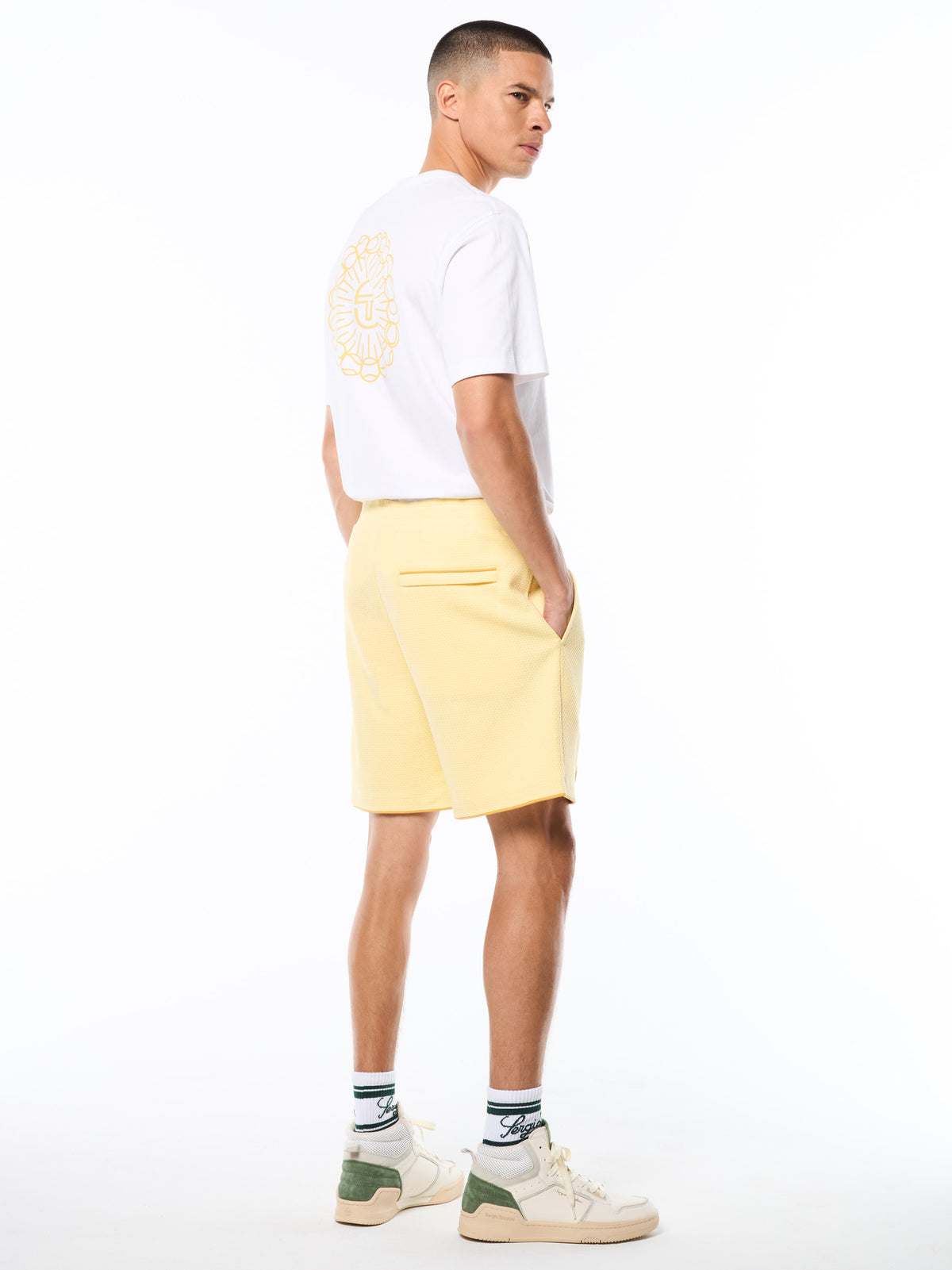 Rilssasto Cabana Short in Lemon Meringue, view 5