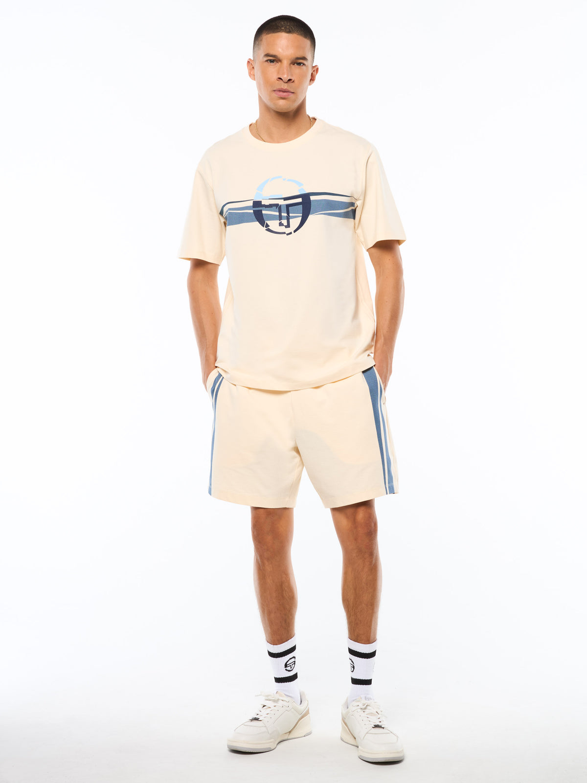 Rotto Fashion T-Shirt in Gardenia, view 2