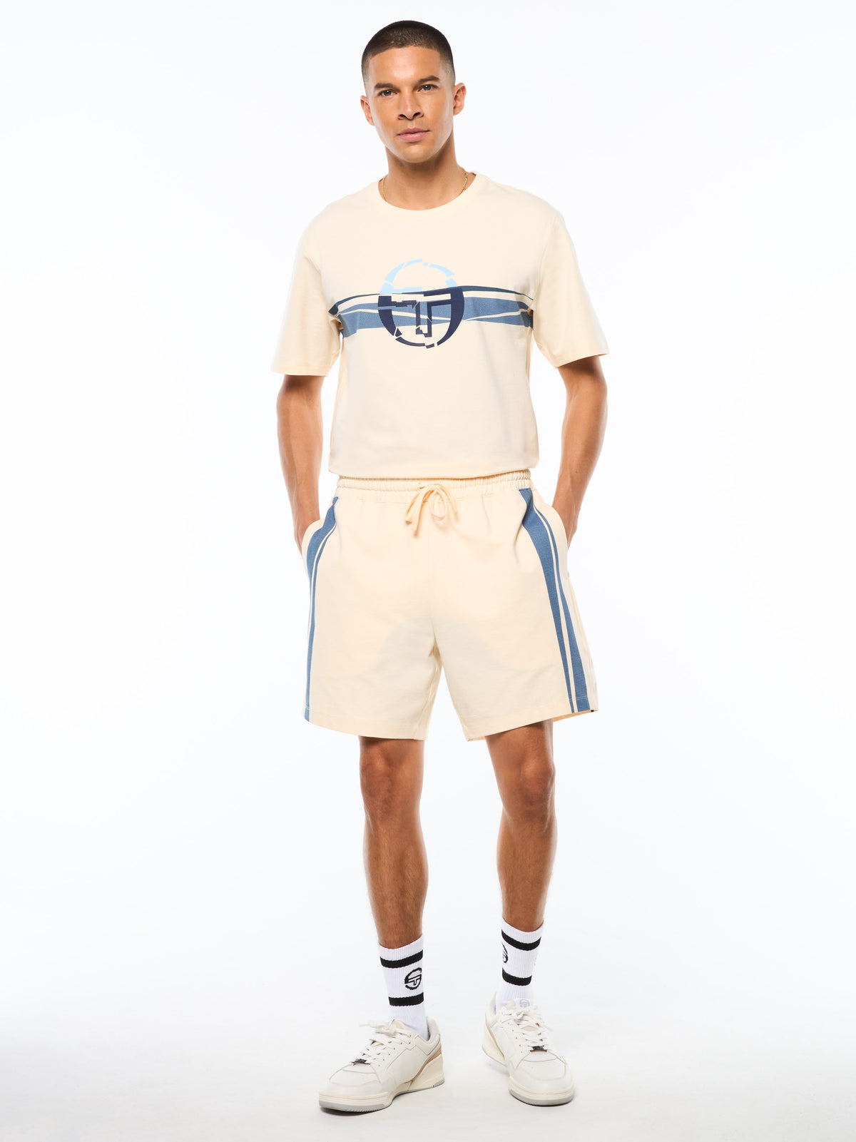 Rotto Fashion Short in Gardenia, view 3