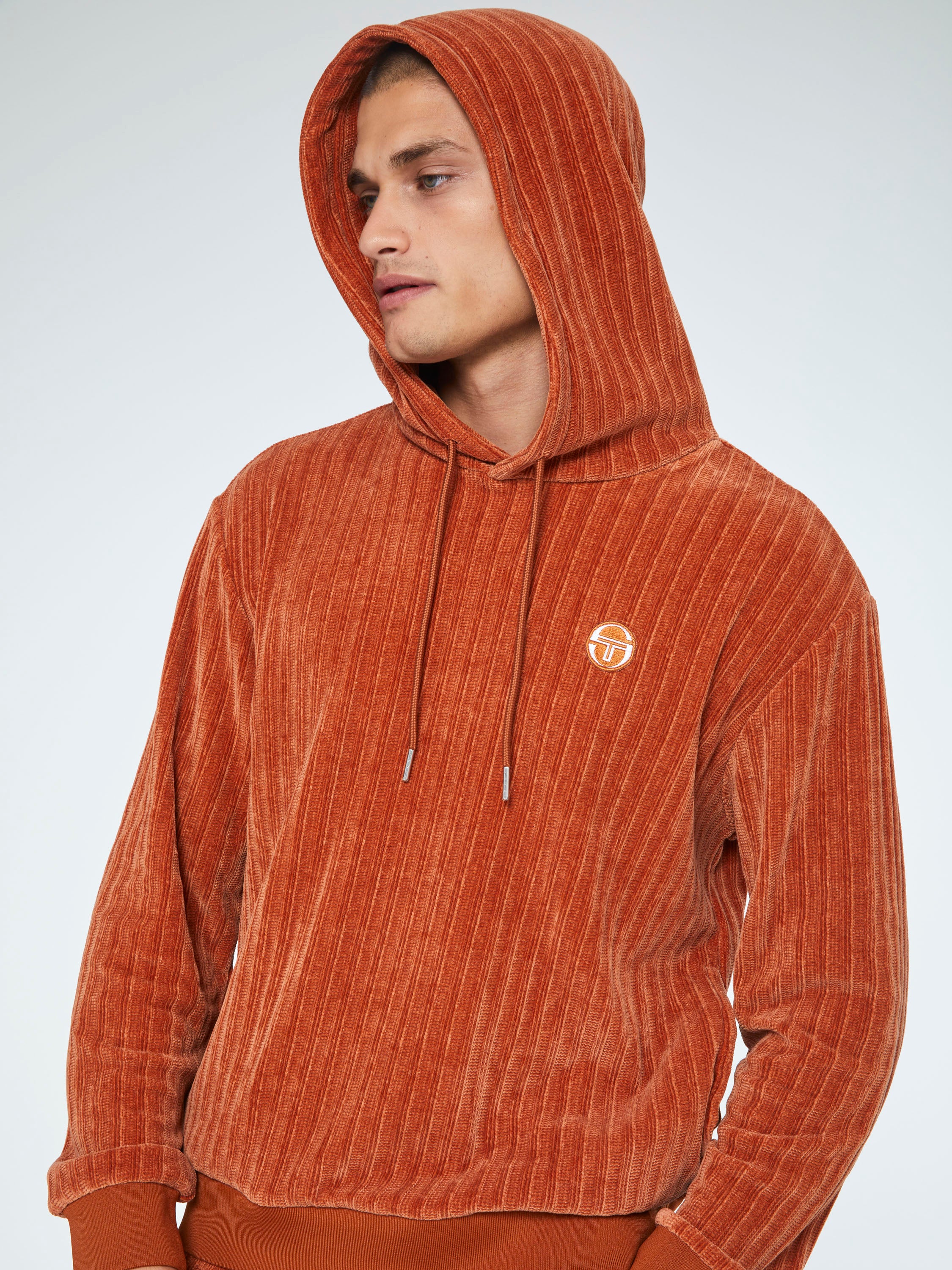 Chenille HoodieBombay Brown/BrownN N N N Sergio Tacchini