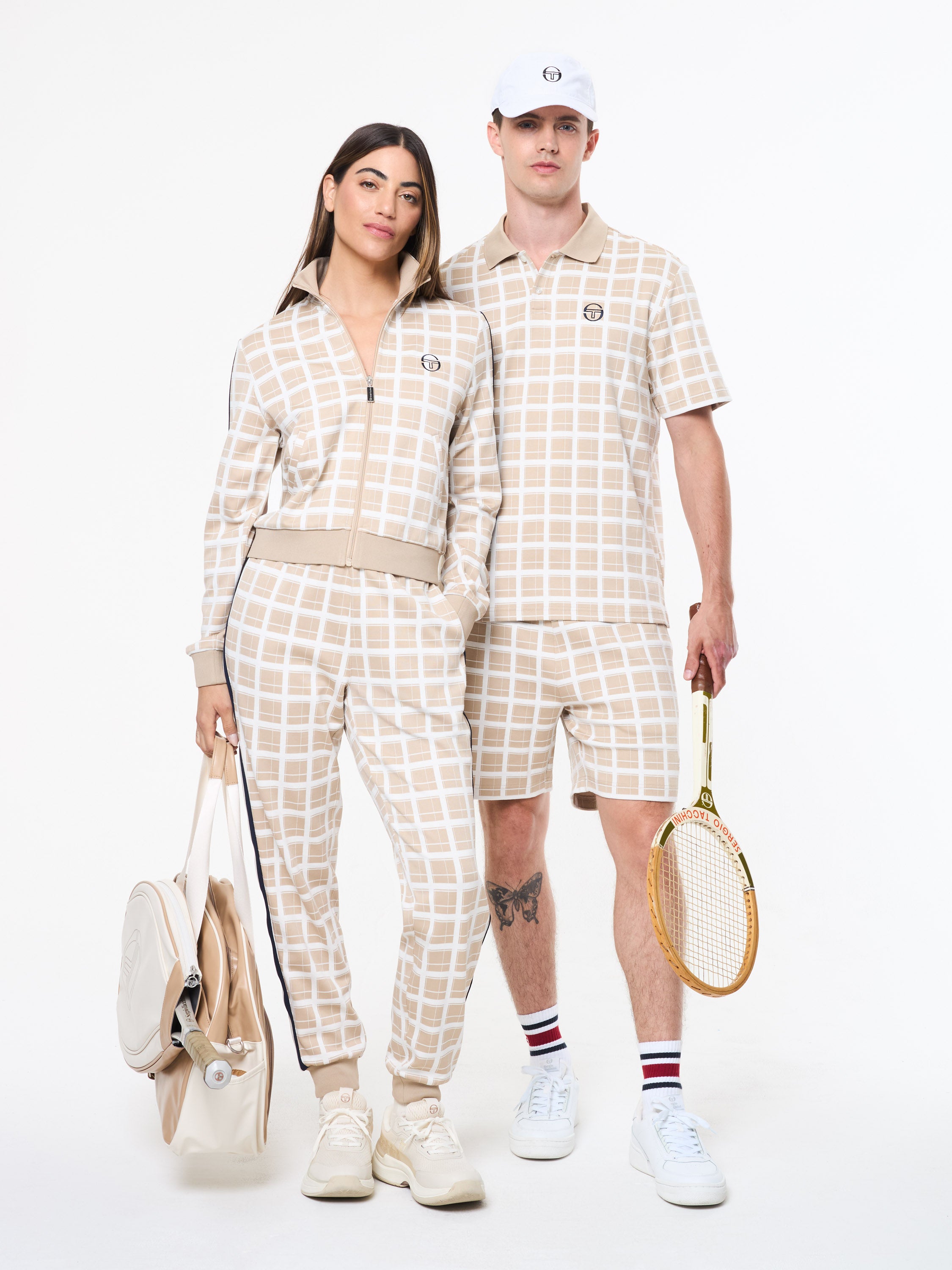 ◉海外ブランド◉SERGIO TACCHINI テニスウエア 2点セット L ◉海外ブランド◉SERGIO TACCHINI テニスウエア 2点セット L