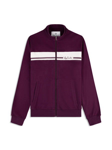 Cursivo Track Jacket- Potent Purple – Sergio Tacchini