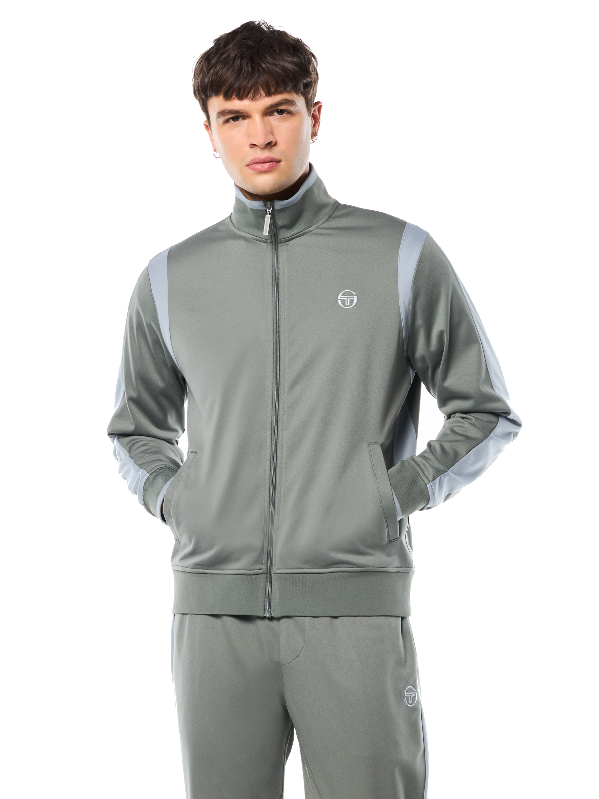 26SS Séfr Tazio Jacket コットンブルゾン グレー XS Massimo Track Jacket-Agave Green – Sergio Tacchini