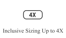 Inclusive Sizes to 4X