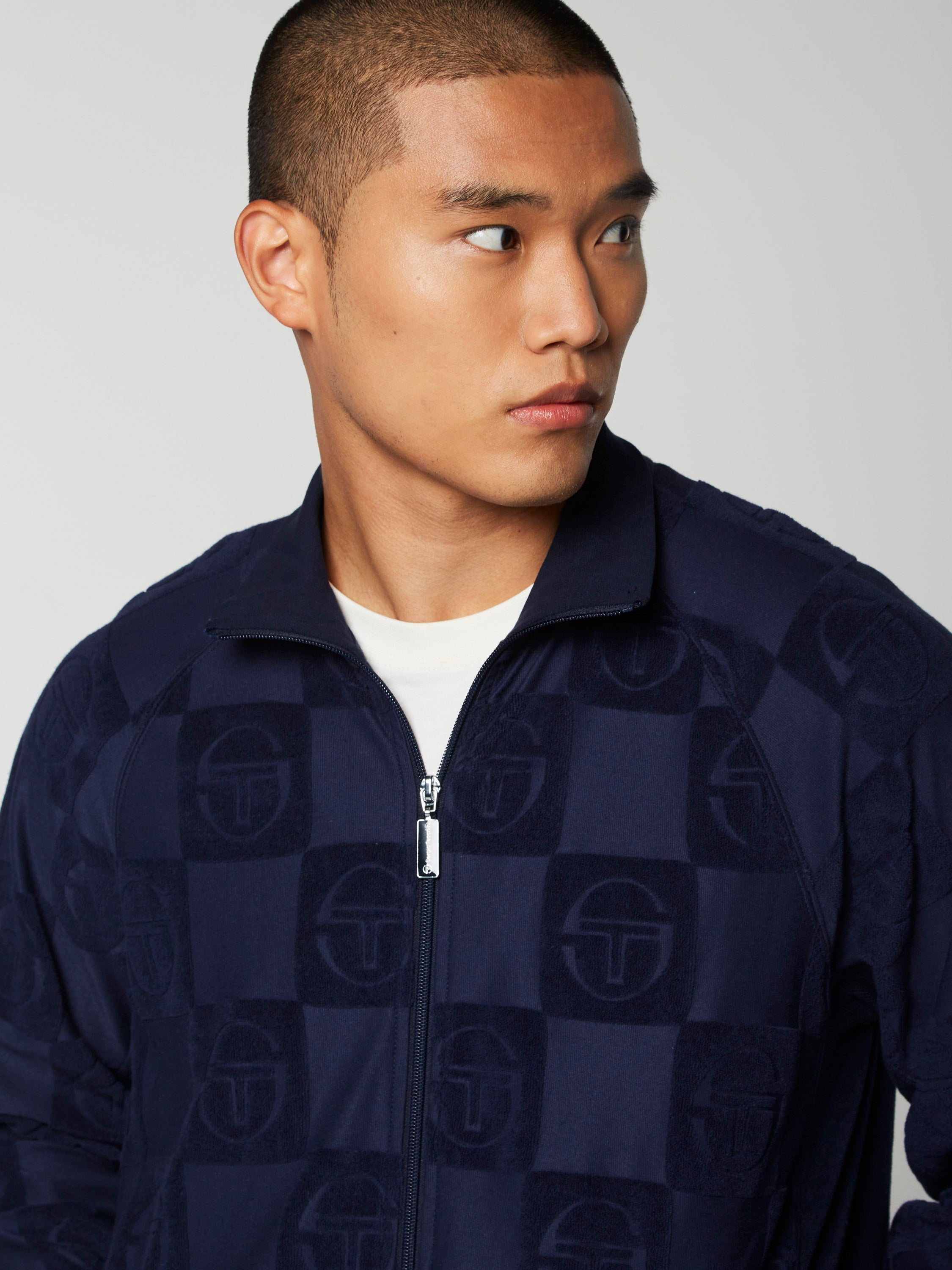 Anzio ZipUp Track JacketMaritime Blue Sergio Tacchini