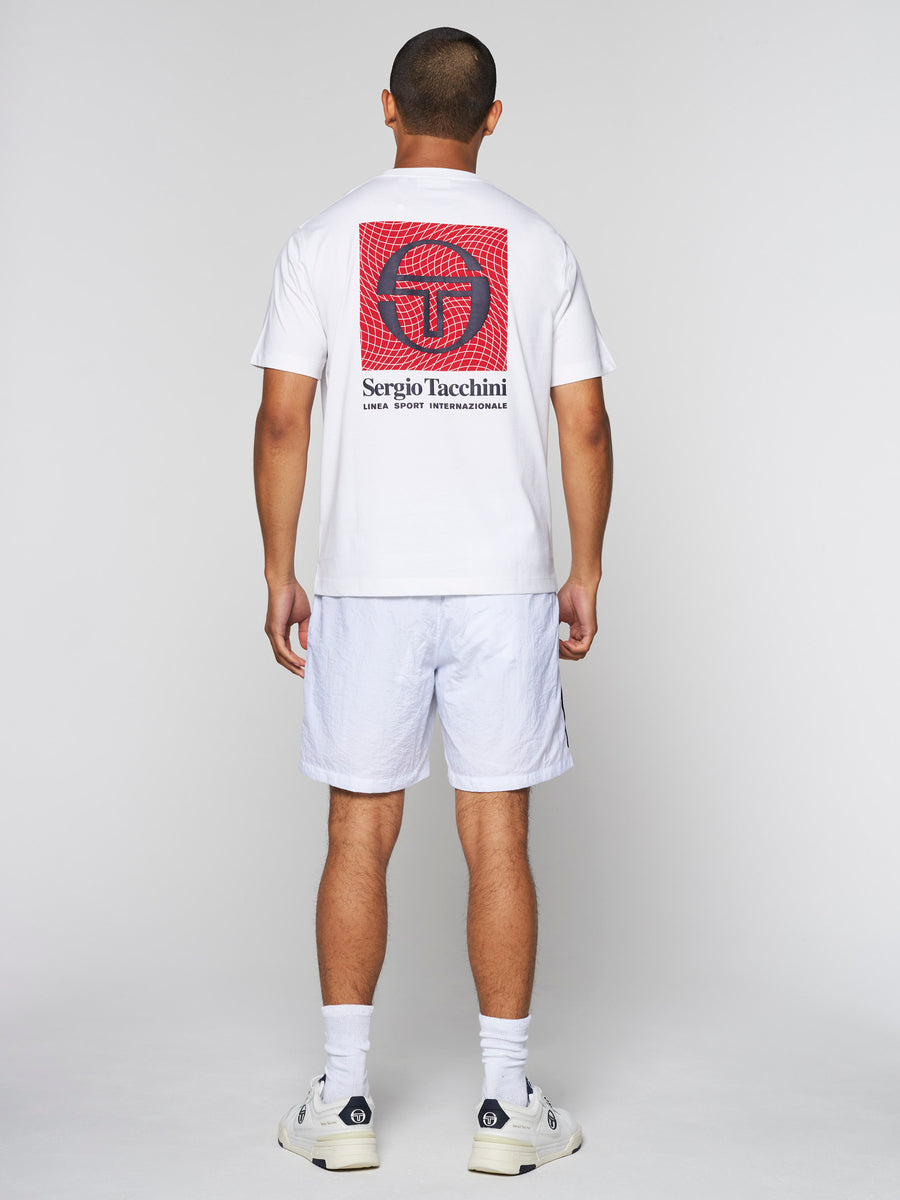 Warp T-Shirt- Brilliant White – Sergio Tacchini