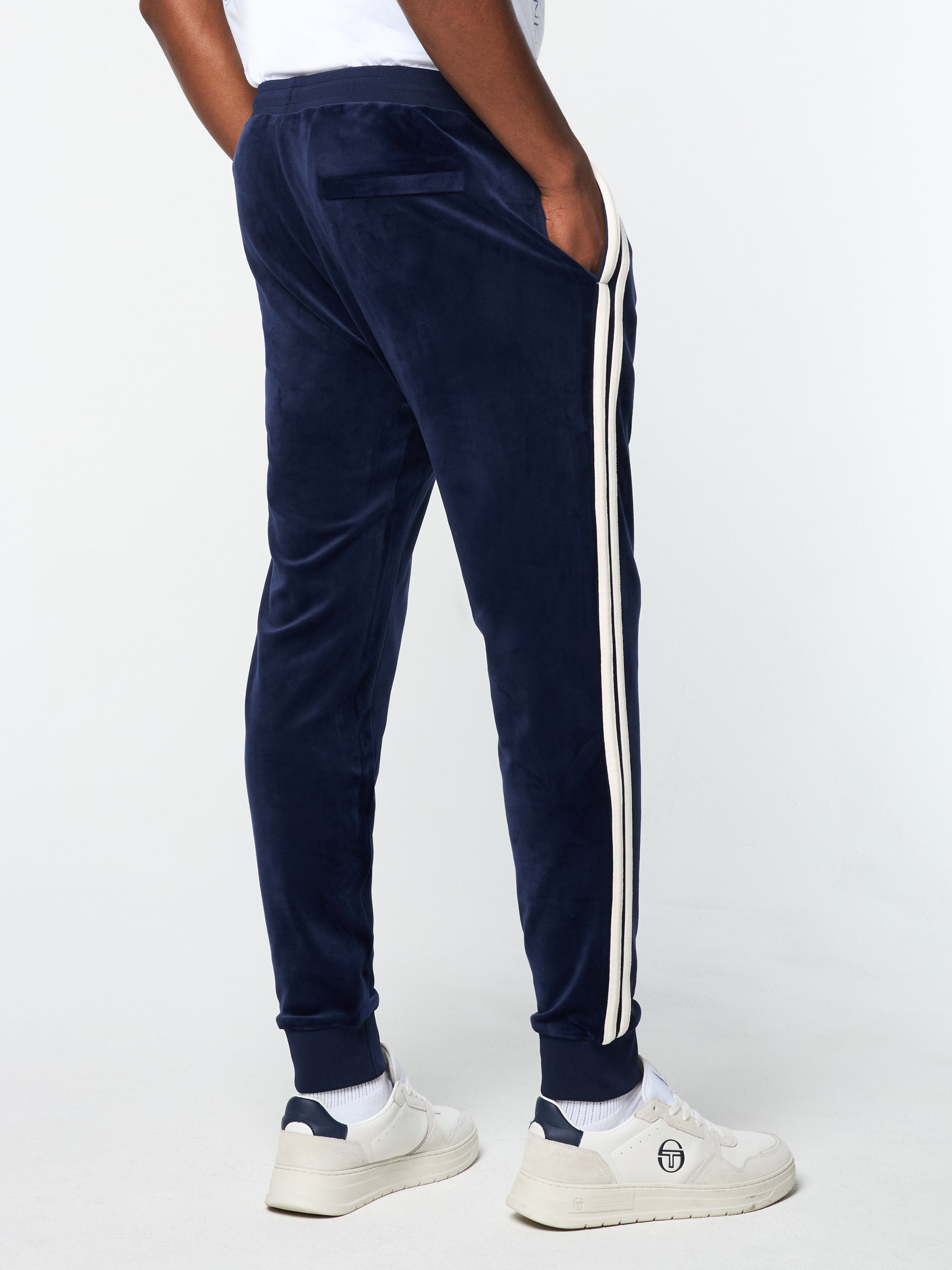 Gianmarco Venturi Blue Polyester Men's Track Pant main image 1