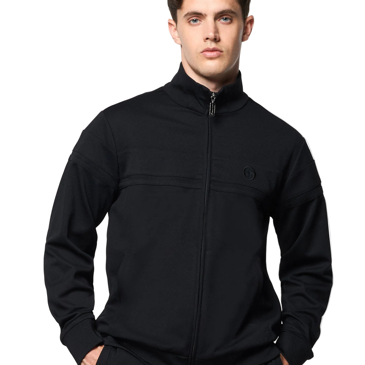 Damarindo Track Jacket Archivio- Black/ Black – Sergio Tacchini