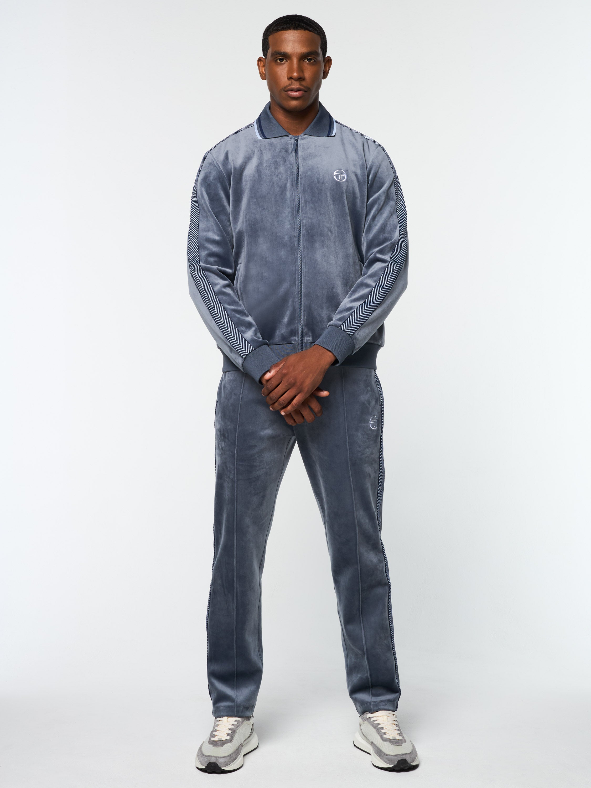 ジャケット・アウター OVO Monogram Velour Track Jacket Classic Full-Zip Track Jacket - Black | October's Very Own