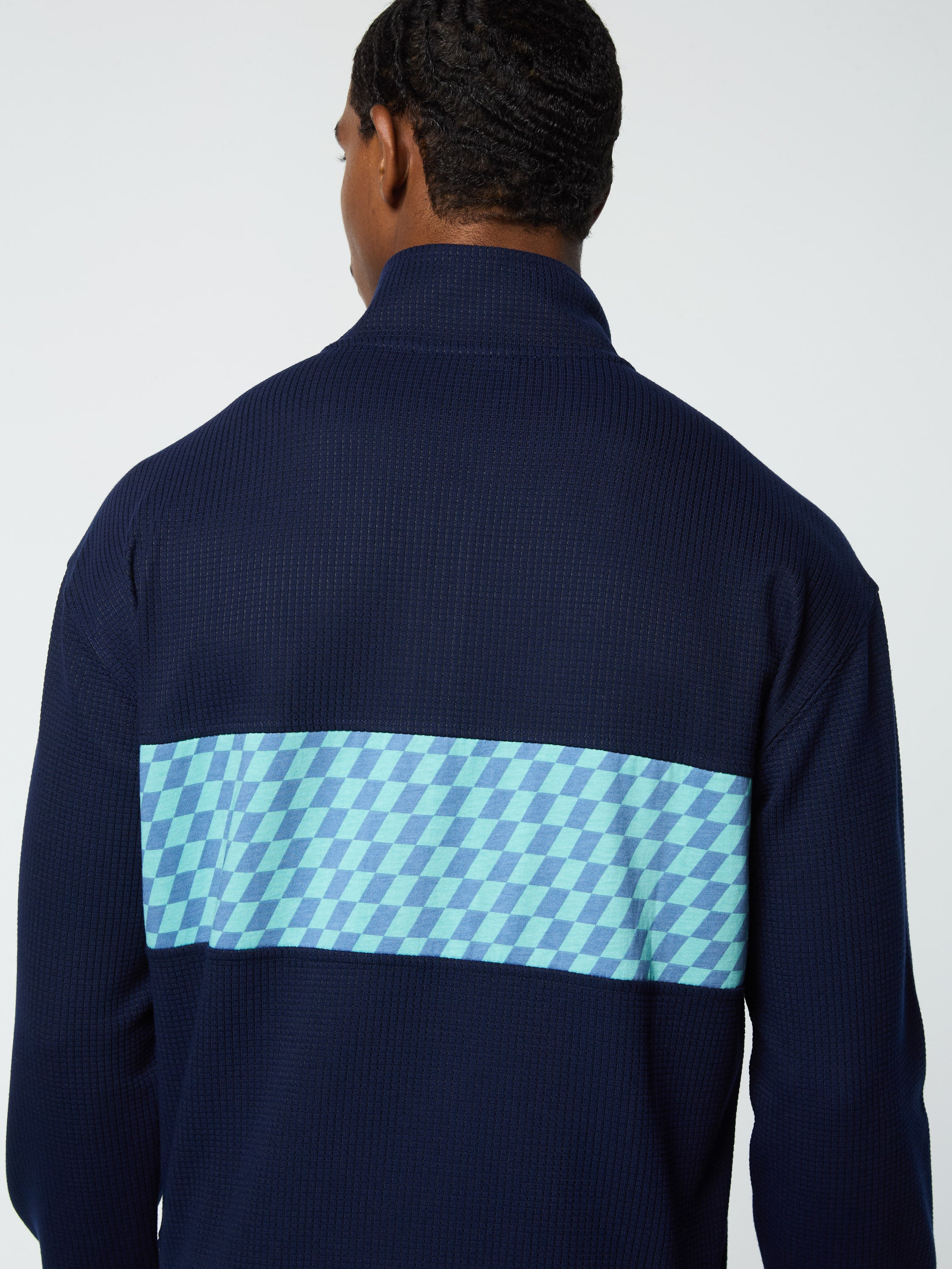 Cialda Half Zip- Maritime Blue – Sergio Tacchini