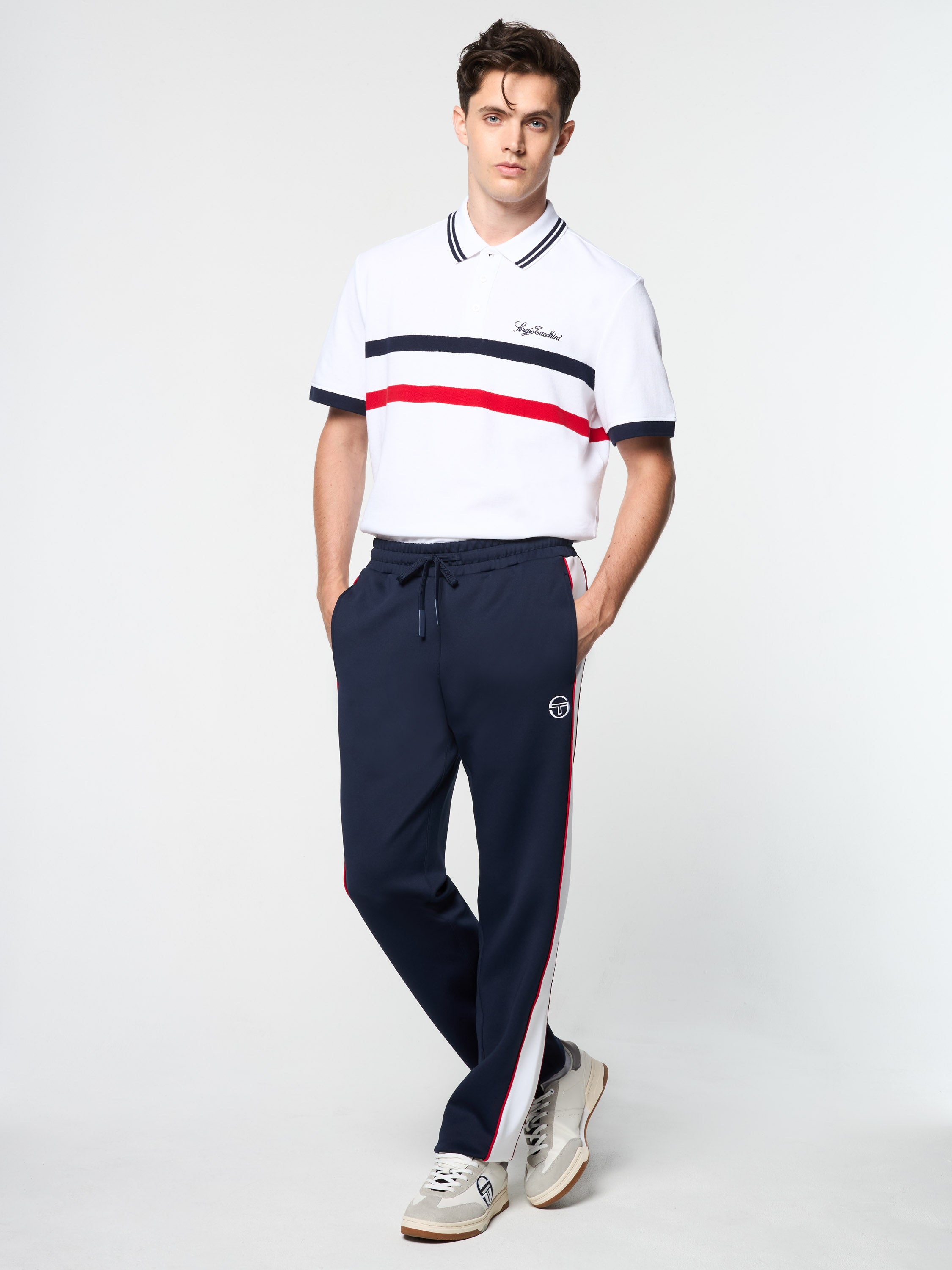 Melfi Diver Track Pant- Maritime Blue – Sergio Tacchini
